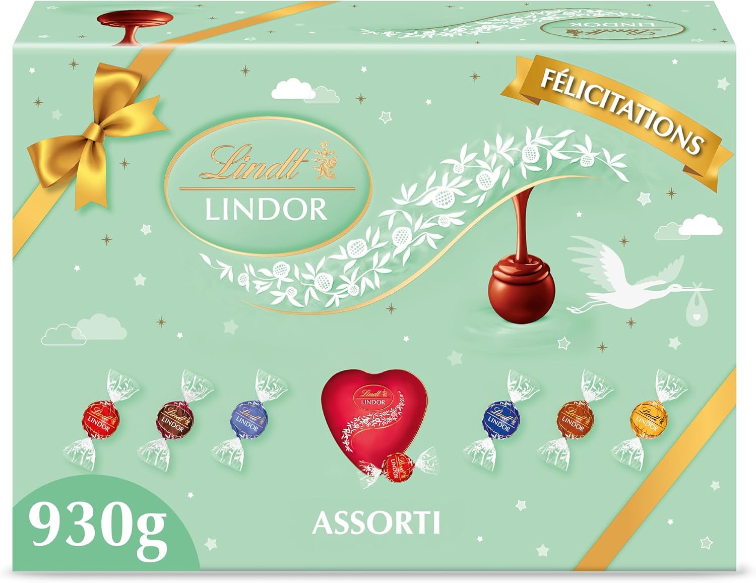 Thumbnail 6 de Lindt LINDOR assortiment chocolat 930g