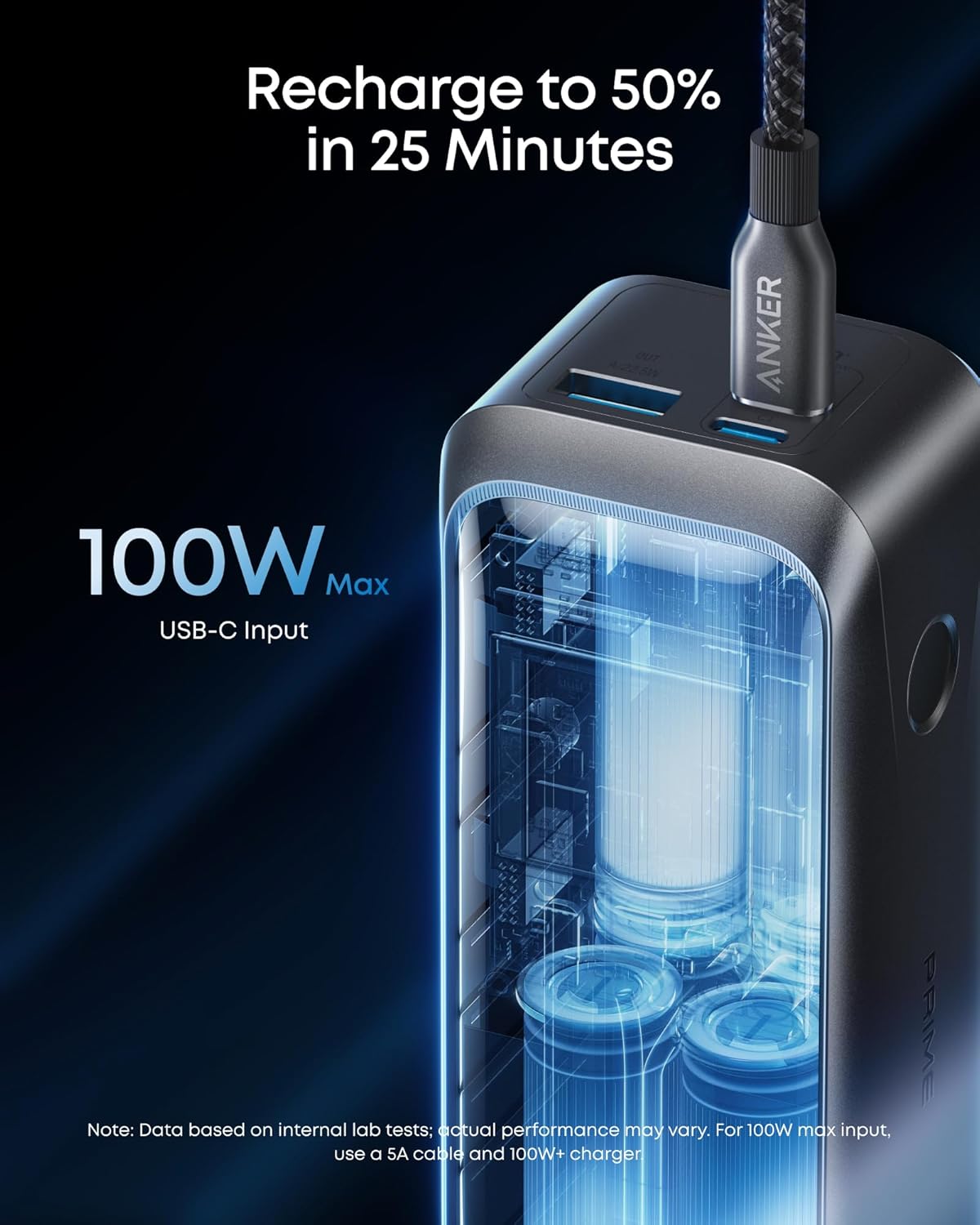 Thumbnail 4 de Anker Prime Power Bank (20,100mAh) – 220W, 3-Port Portable Charger