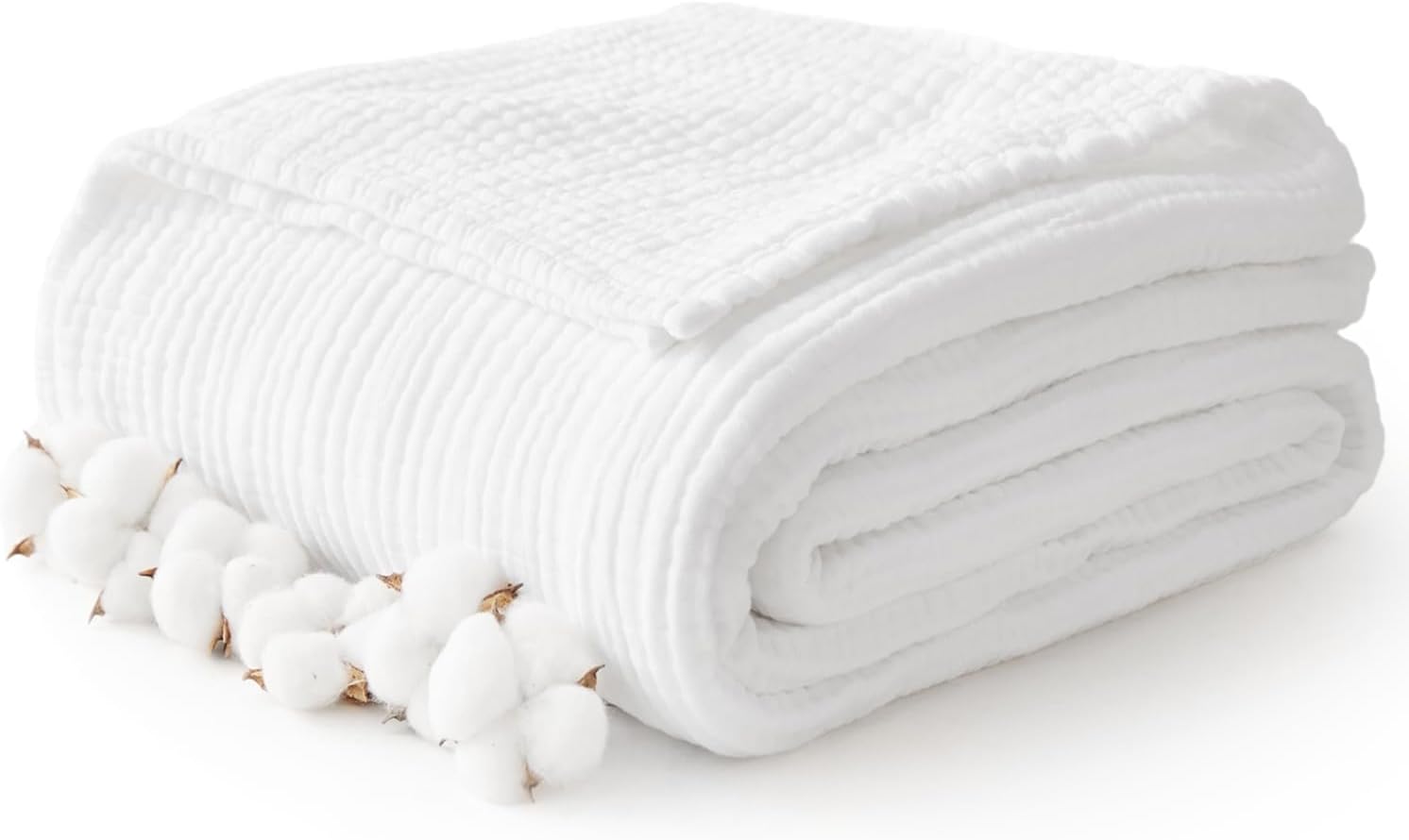Detalle de Cotton Muslin Blanket, 50 x 70