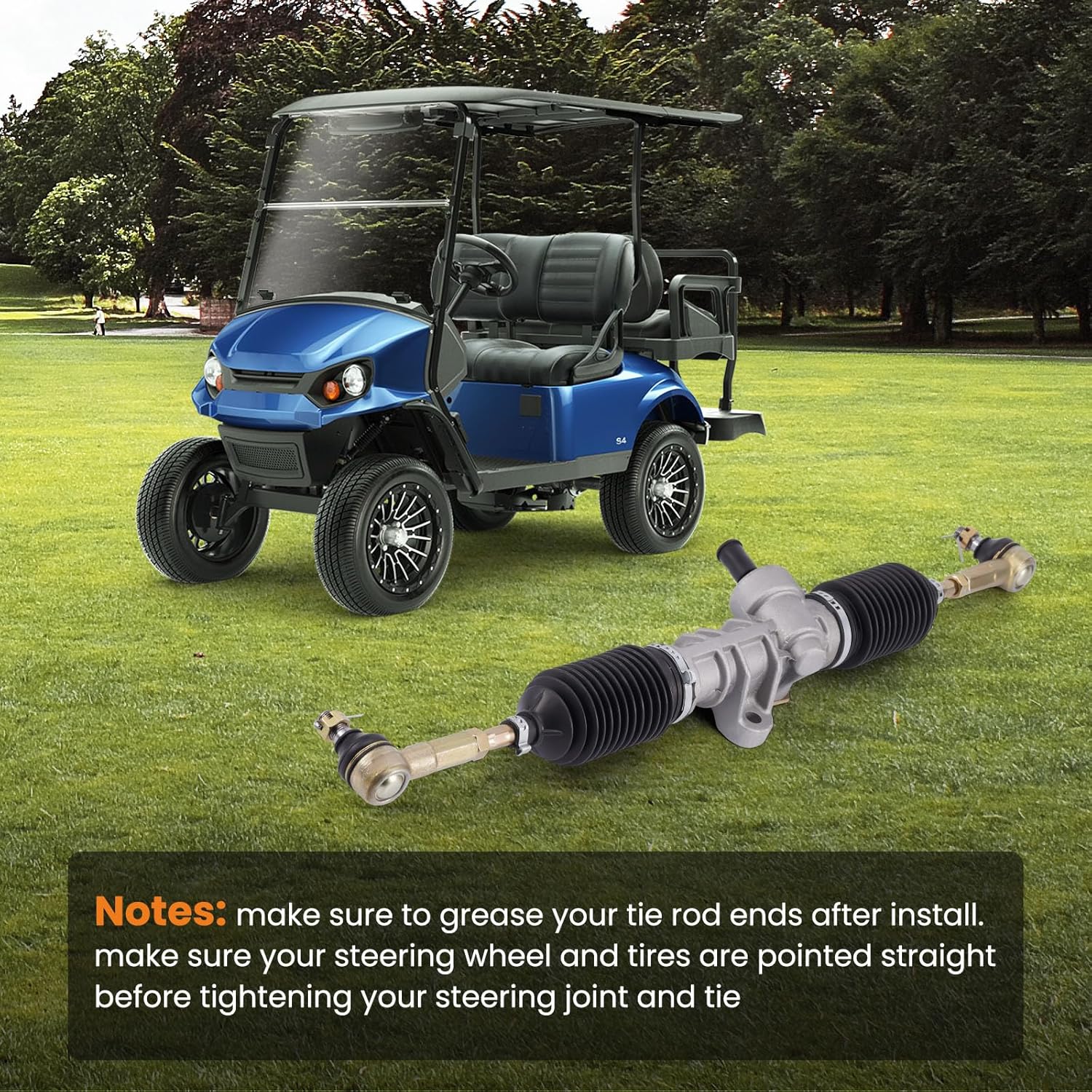 Thumbnail 6 de MaXpeedingrods boîte de direction (rack) pour EZGO RXV 2008 et après – 618329