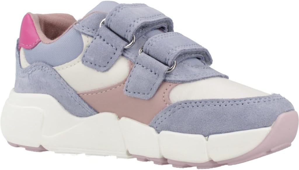 Detalle de Geox B Flexyper Mini Girl BasketFille – Baskets respirantes pour fille
