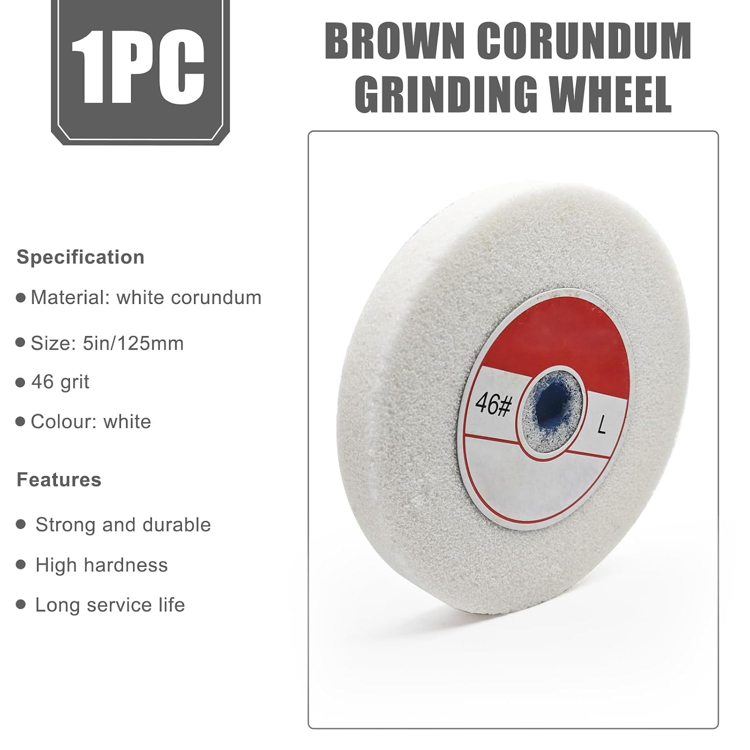 Detalle de Bench Grinding Wheel, 46 Grit