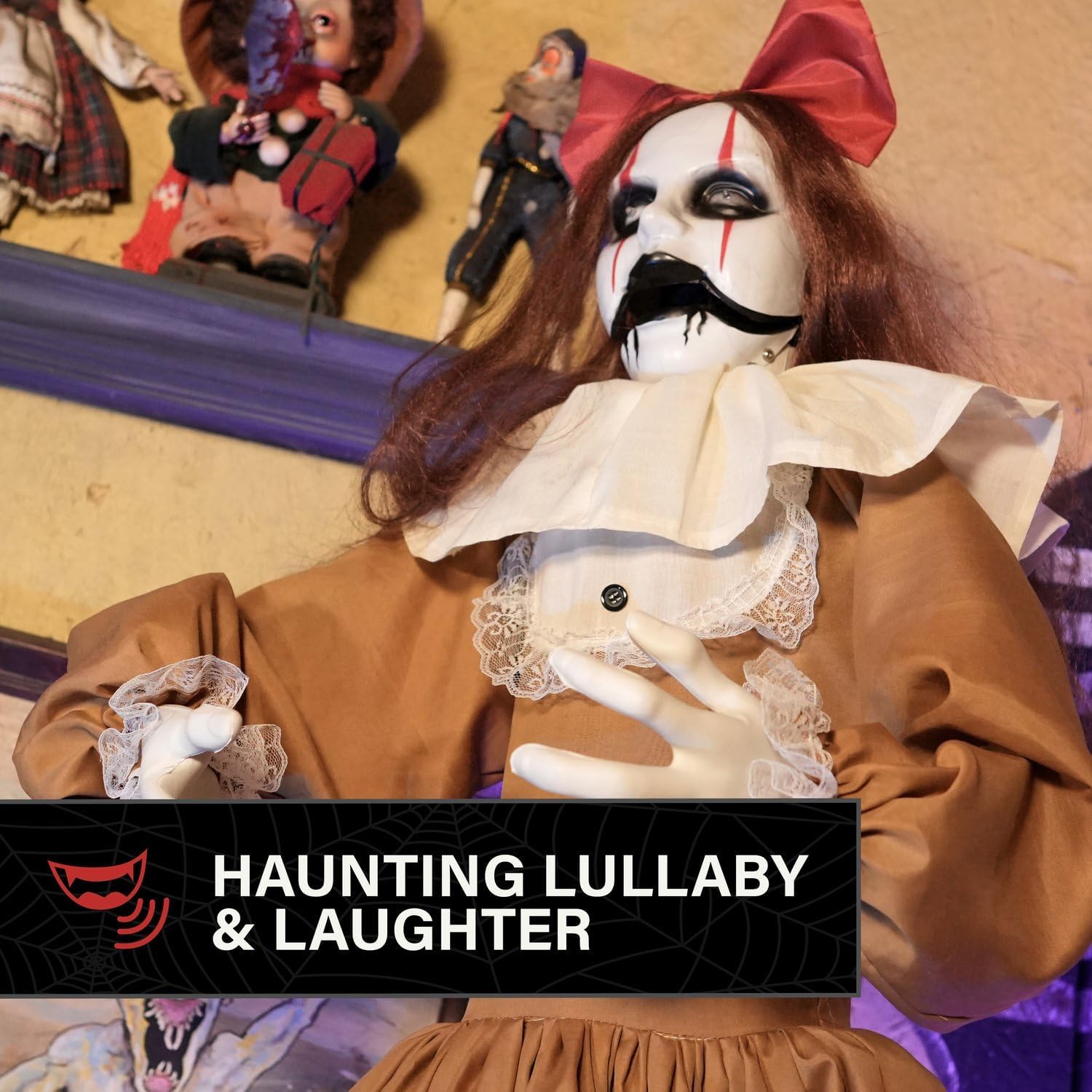 Thumbnail 2 de Haunted Hill Farm Halloween Animatronic, 5.4-Ft.