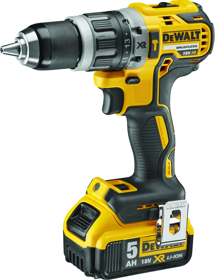 Detalle de DeWalt DCD796P2-QW Schlagbohrer mit 70 Nm