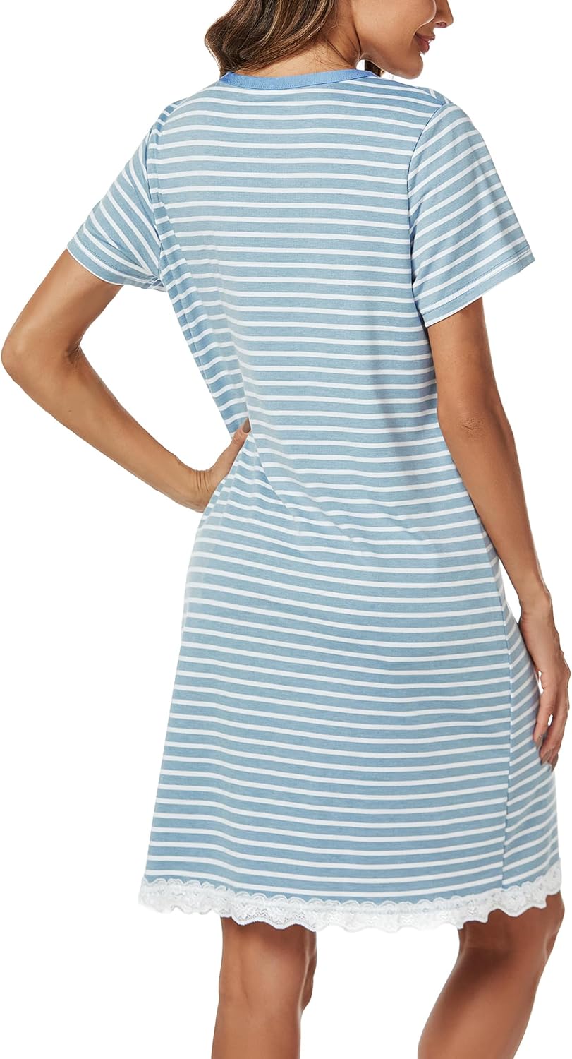 Thumbnail 4 de Uniexcosm Maternity Nursing Nightdress