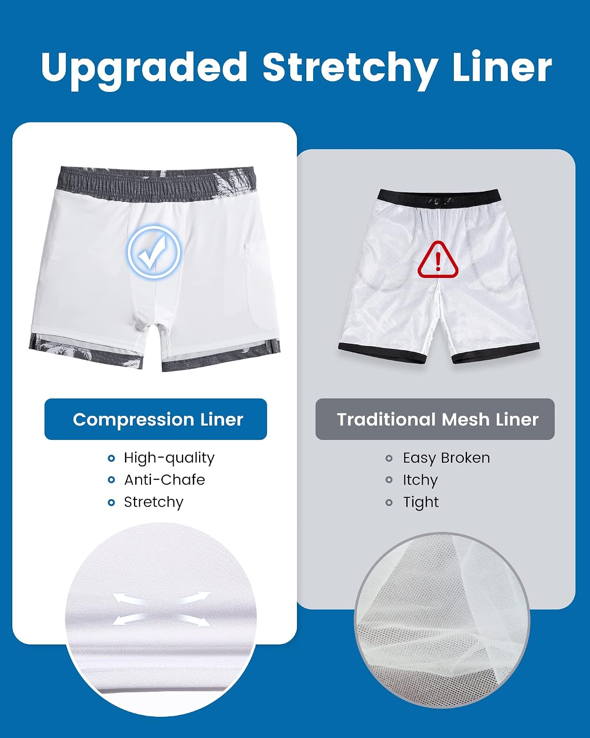 Detalle de maamgic Men's Swim Trunks, 5-Inch