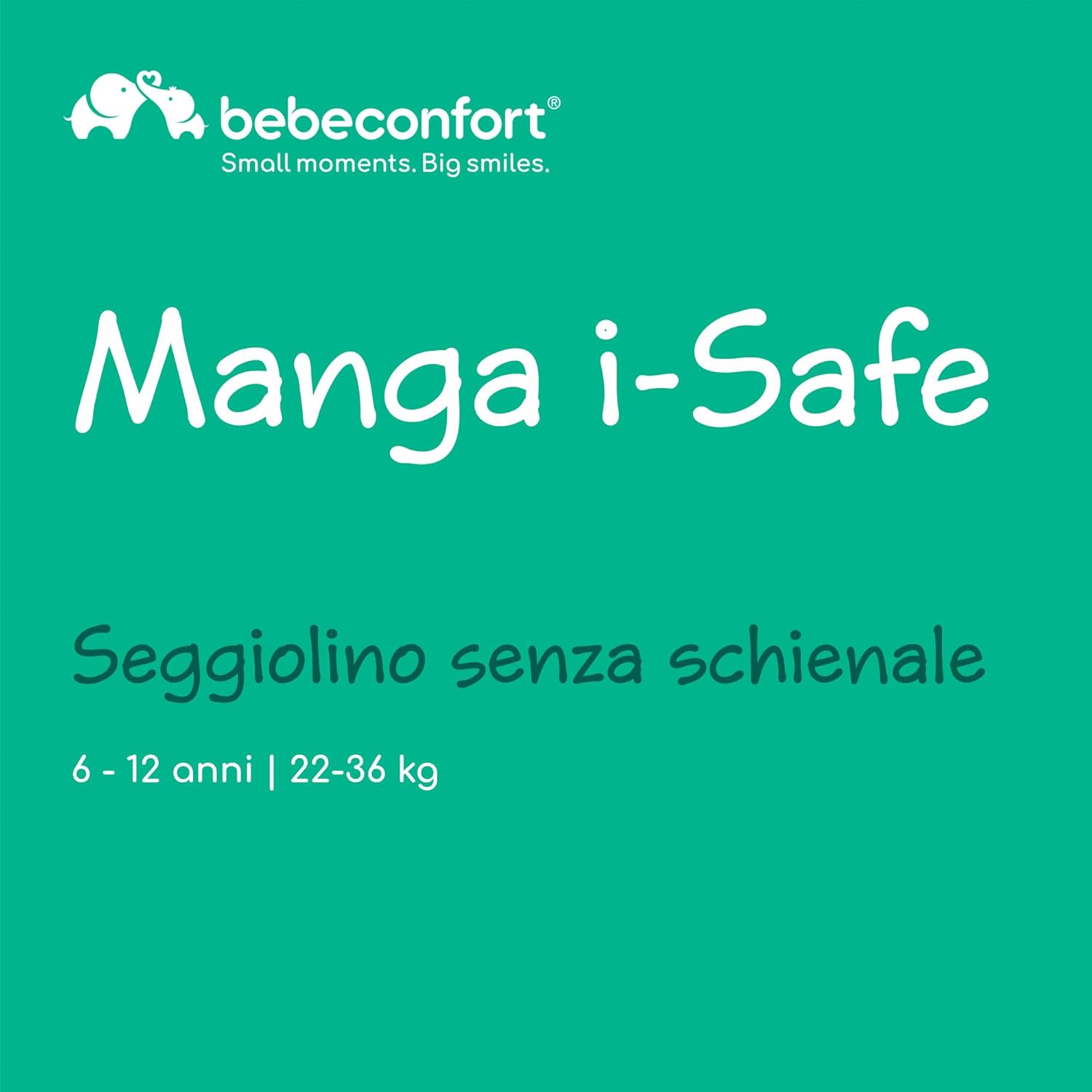 Thumbnail 1 de Bebeconfort Manga i‑Safe Rialzo Auto 1 kg