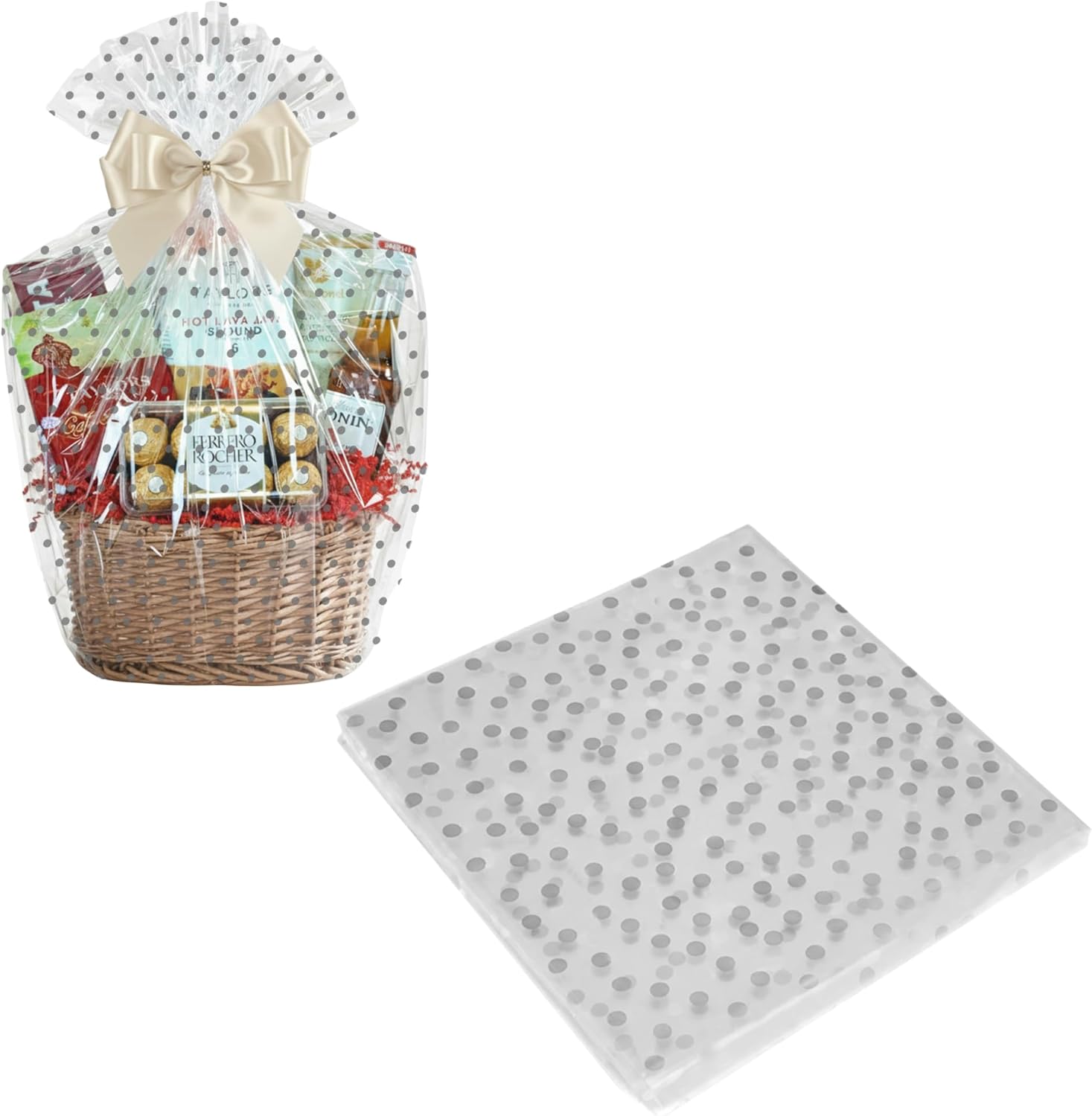 WAAMIN Cellophane Wrap 80cm x 5m