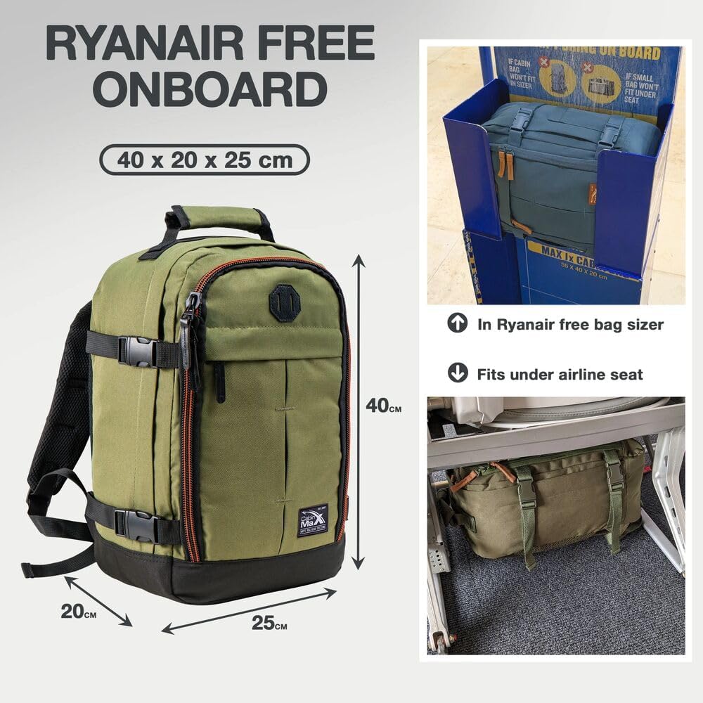 Thumbnail 2 de Metz for Ryanair Cabin Bags 40x20x25 Underseat Cabin Bag – 20L, RPET, Practical & Durable