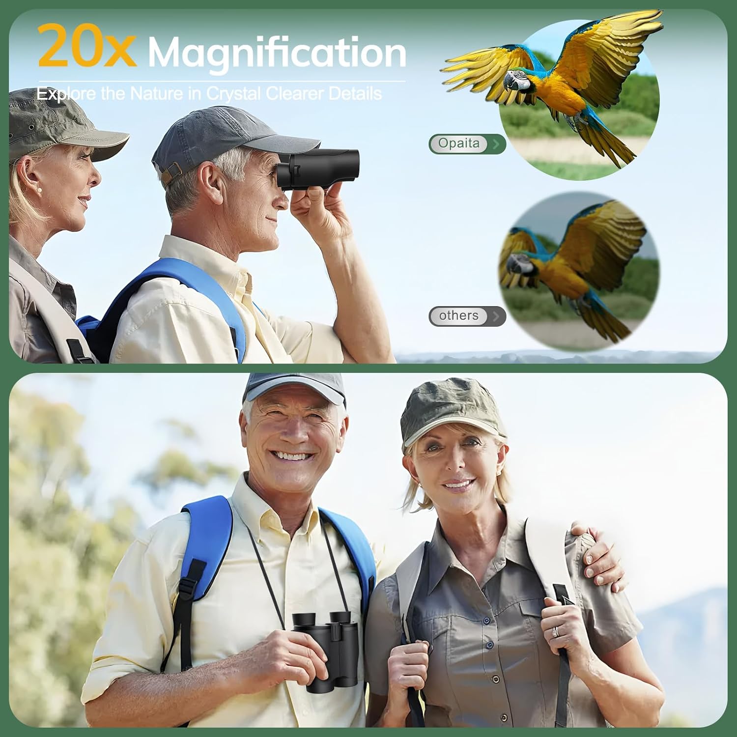 Thumbnail 1 de 20x32 Compact Binoculars High Powered