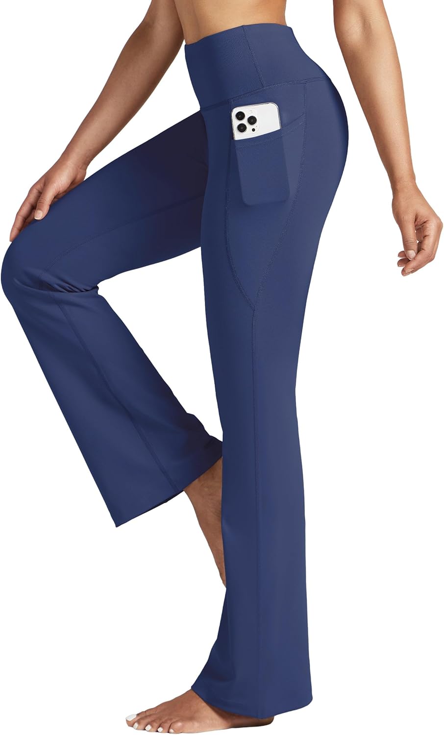 Thumbnail 6 de Willit Women’s Flare Yoga Pants (High Waist, Tummy Control) with Pockets — 27/29/31/33" Inseam Options