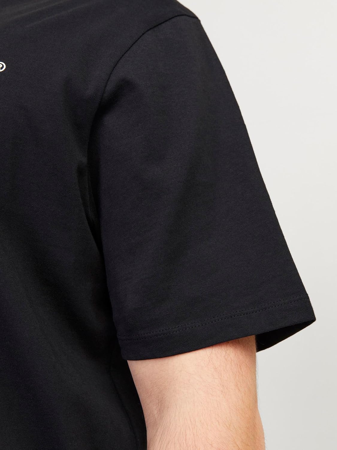 Detalle de JACK & JONES Herren T‑Shirt Plus Size Logo T-Shirt