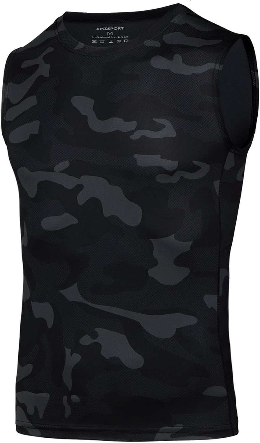 Detalle de AMZSPORT Maillot Compression Homme