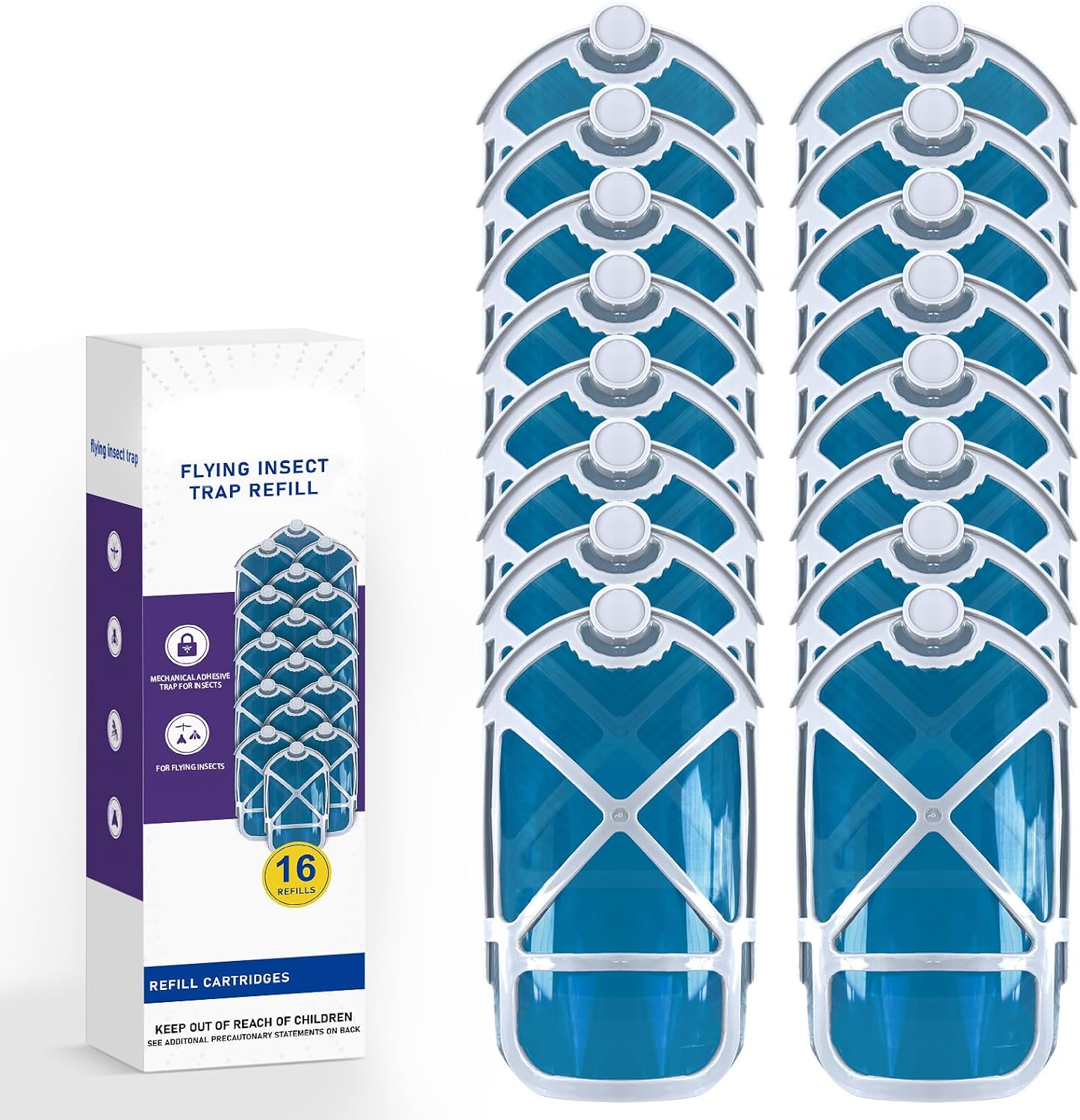 Detalle de Dickinda 1 Flying Insect Trap Refills, 16-Pack for M364 and M364A
