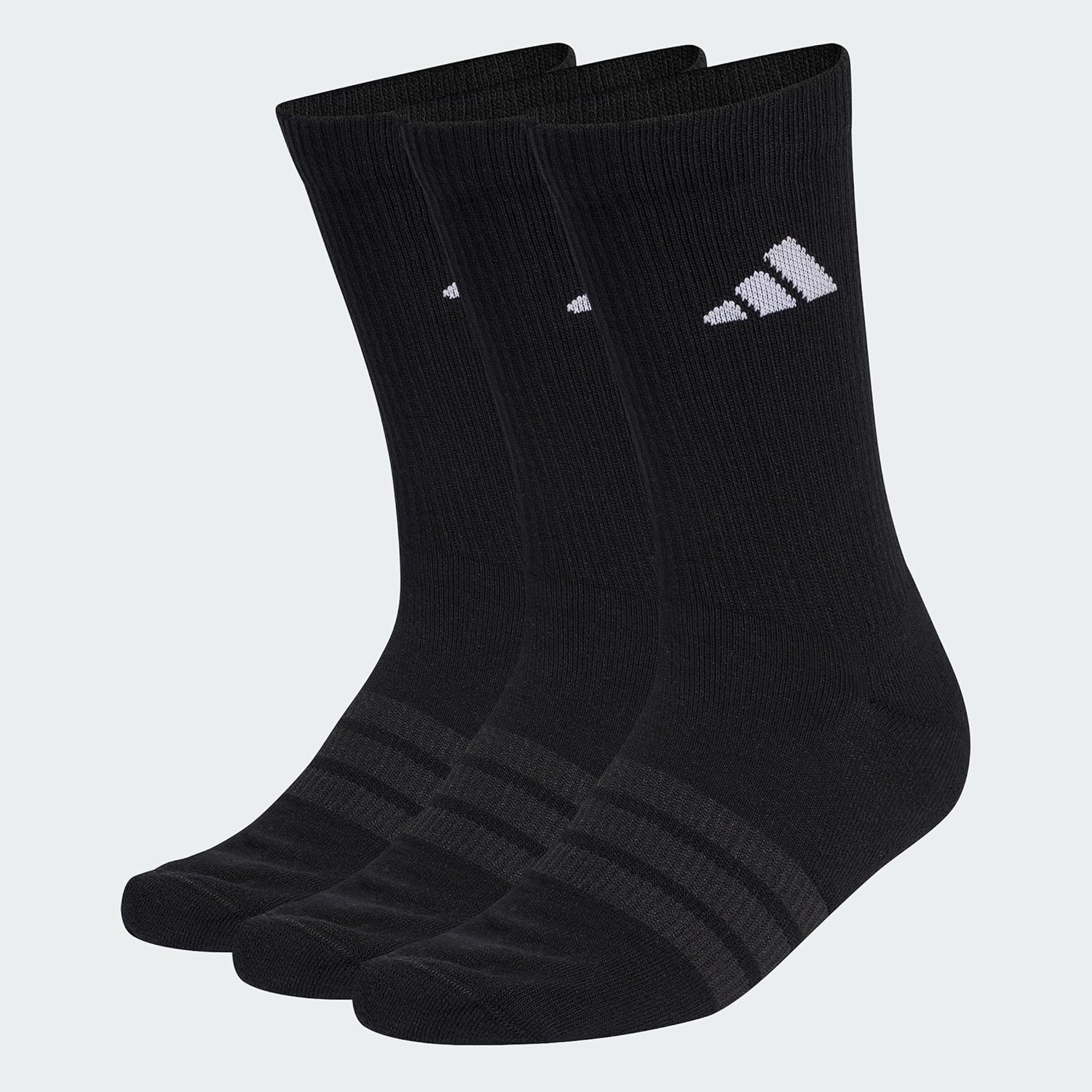Detalle de adidas CUSHIONED Crew Socks 3 pares 42-45