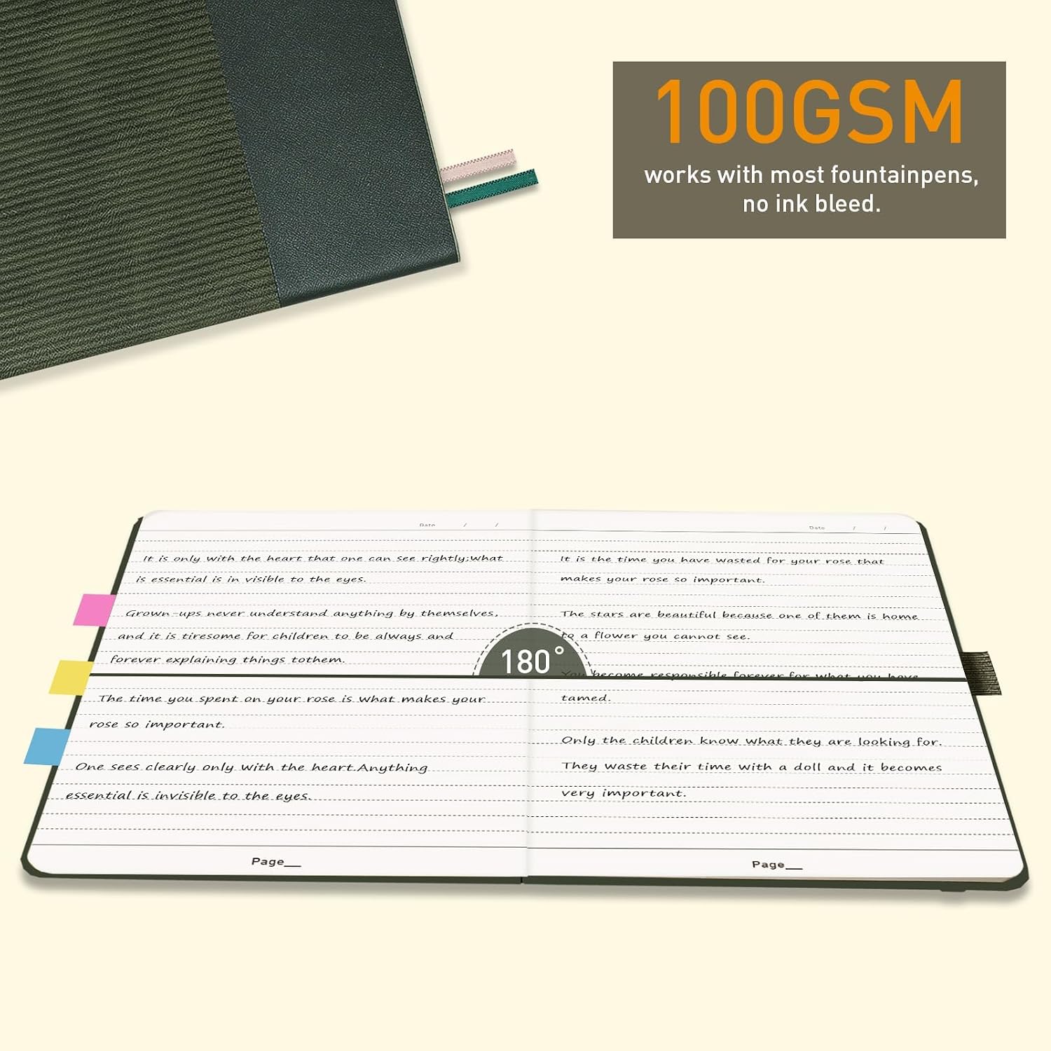 Thumbnail 5 de XLOXFU A5 lined journal notebook 14.5 x 21cm