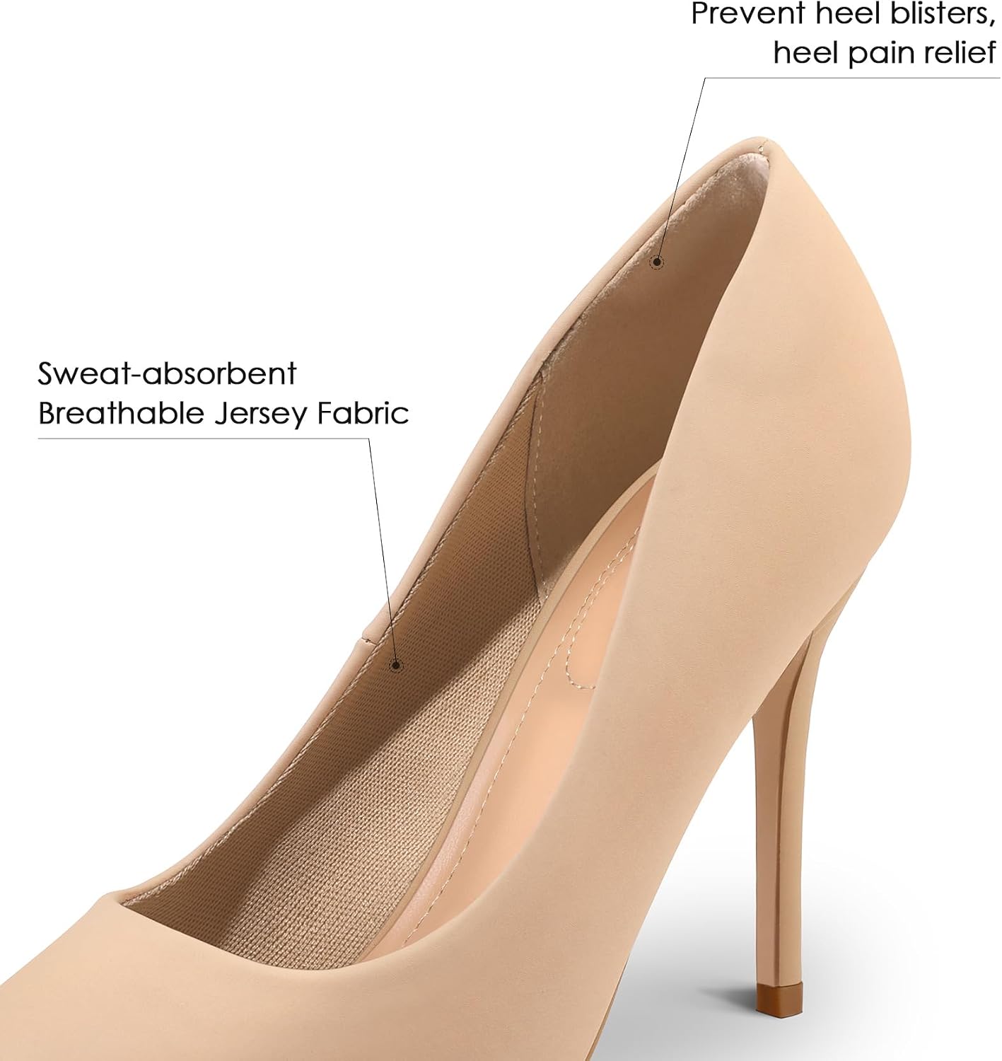 Detalle 2 de mysoft Women's Pumps, 4-Inch Heel