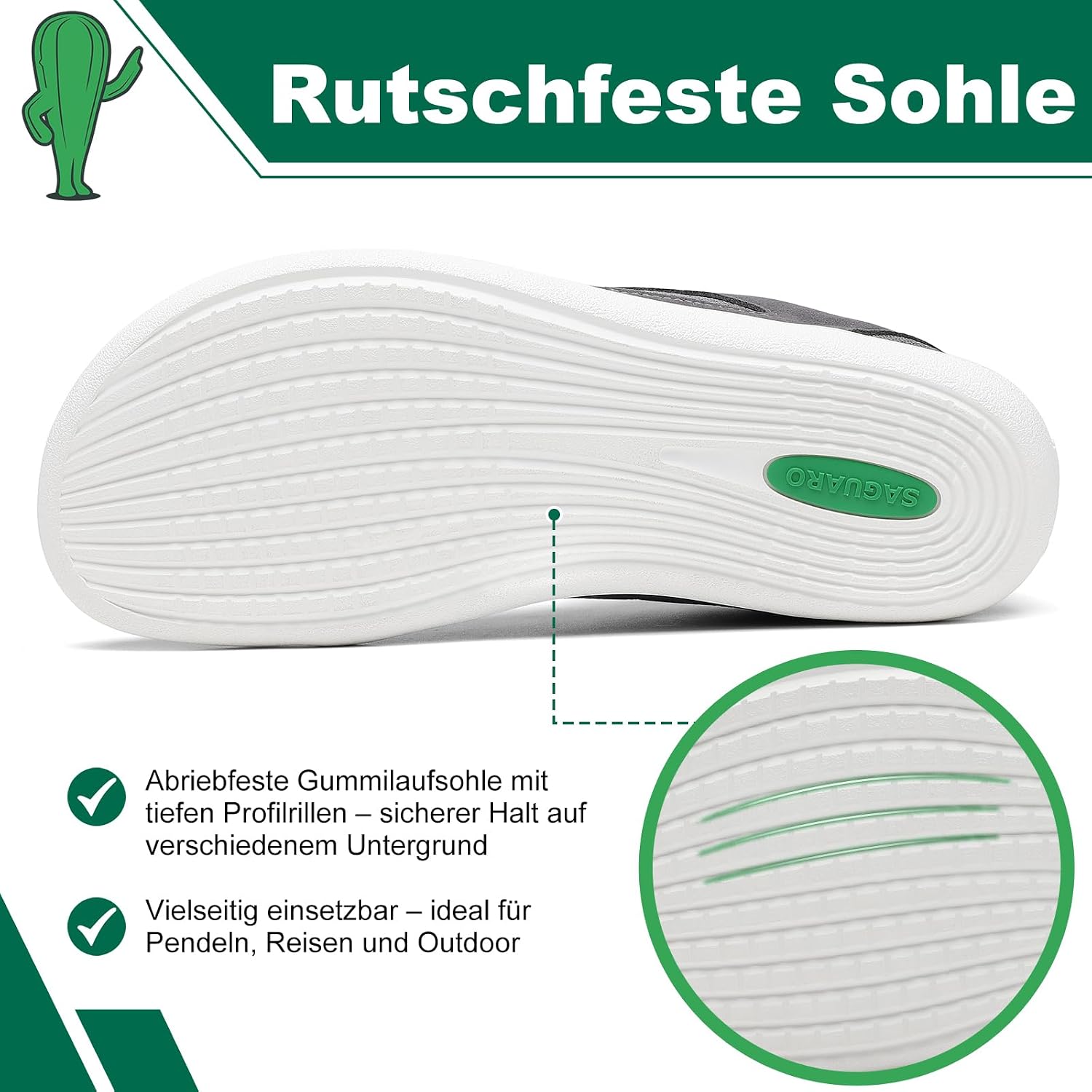 Thumbnail 3 de SAGUARO Unisex Knit Barfußschuhe