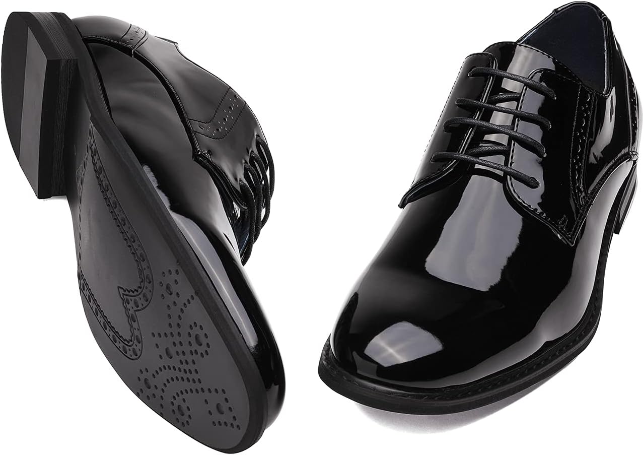 Detalle 2 de Bruno Marc Men's Leather Lined Dress Oxfords Shoes đ