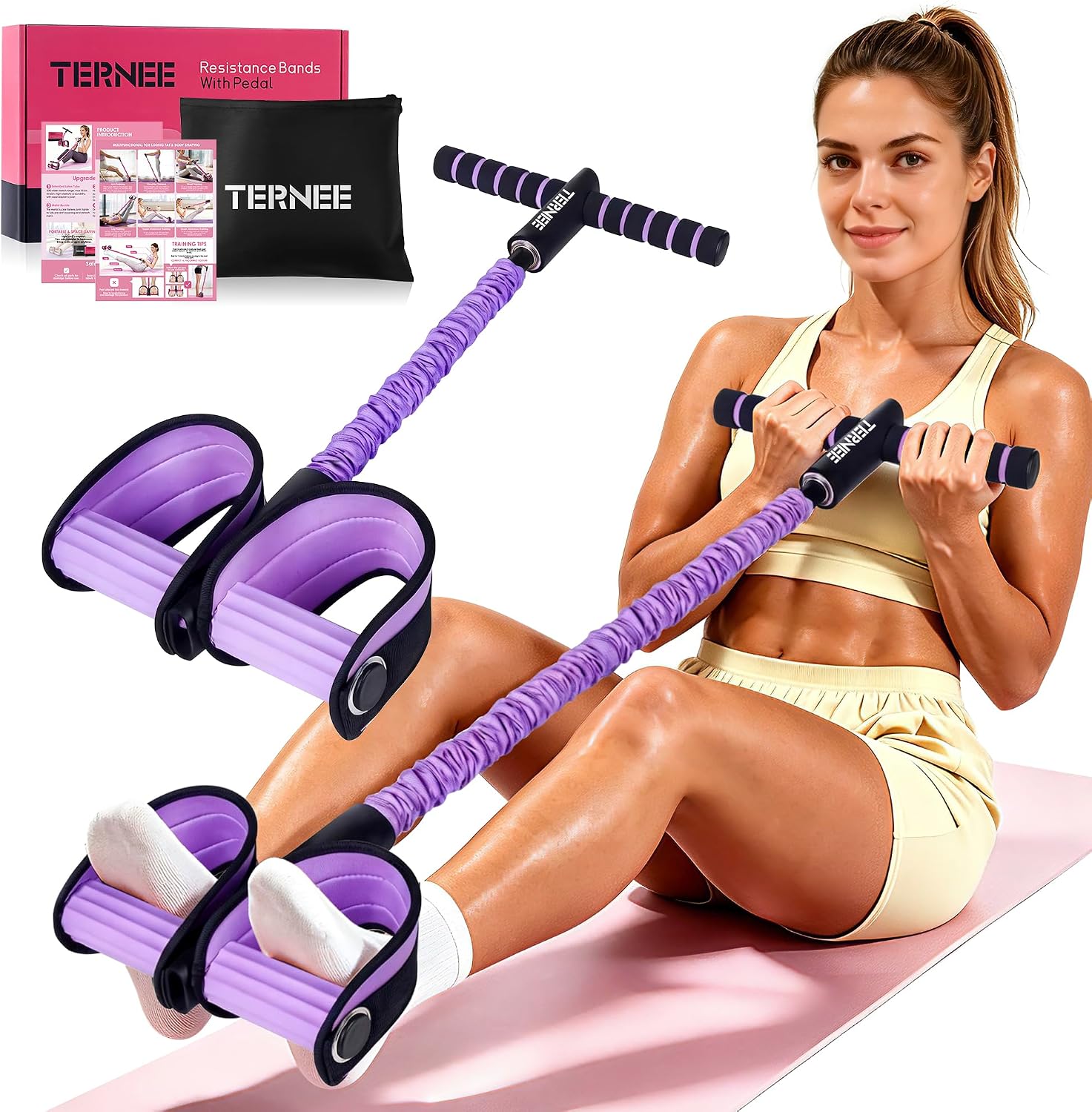 Detalle de Pedal Resistance Bands, Latex