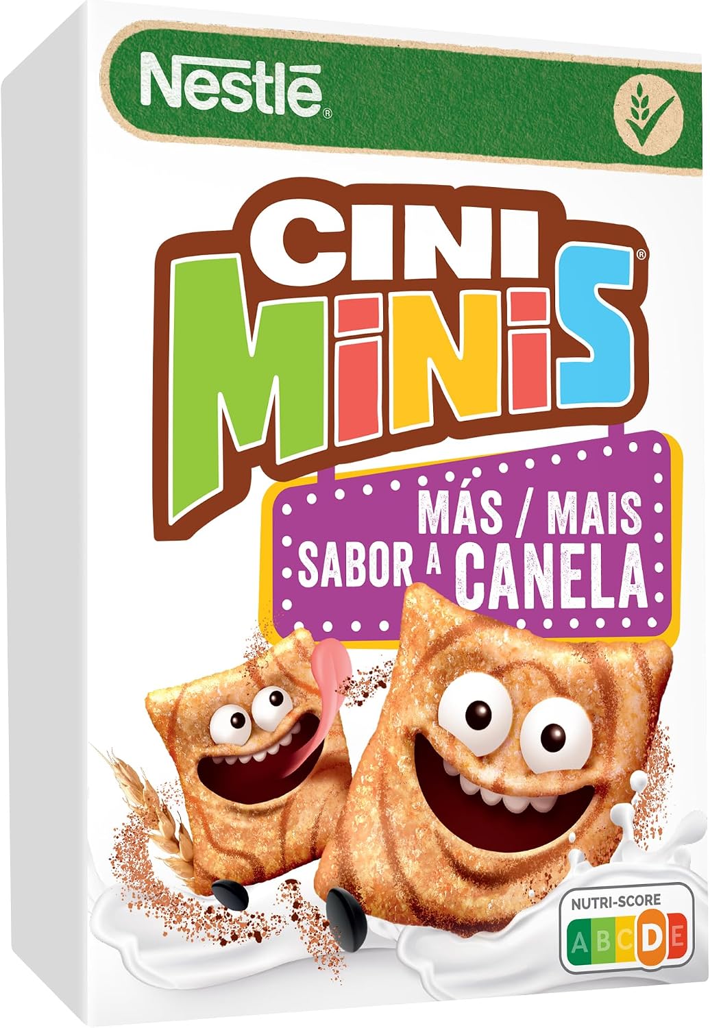 Detalle 2 de Nestlé Cini Minis Cereales 375 g – Pack de 7 🍪