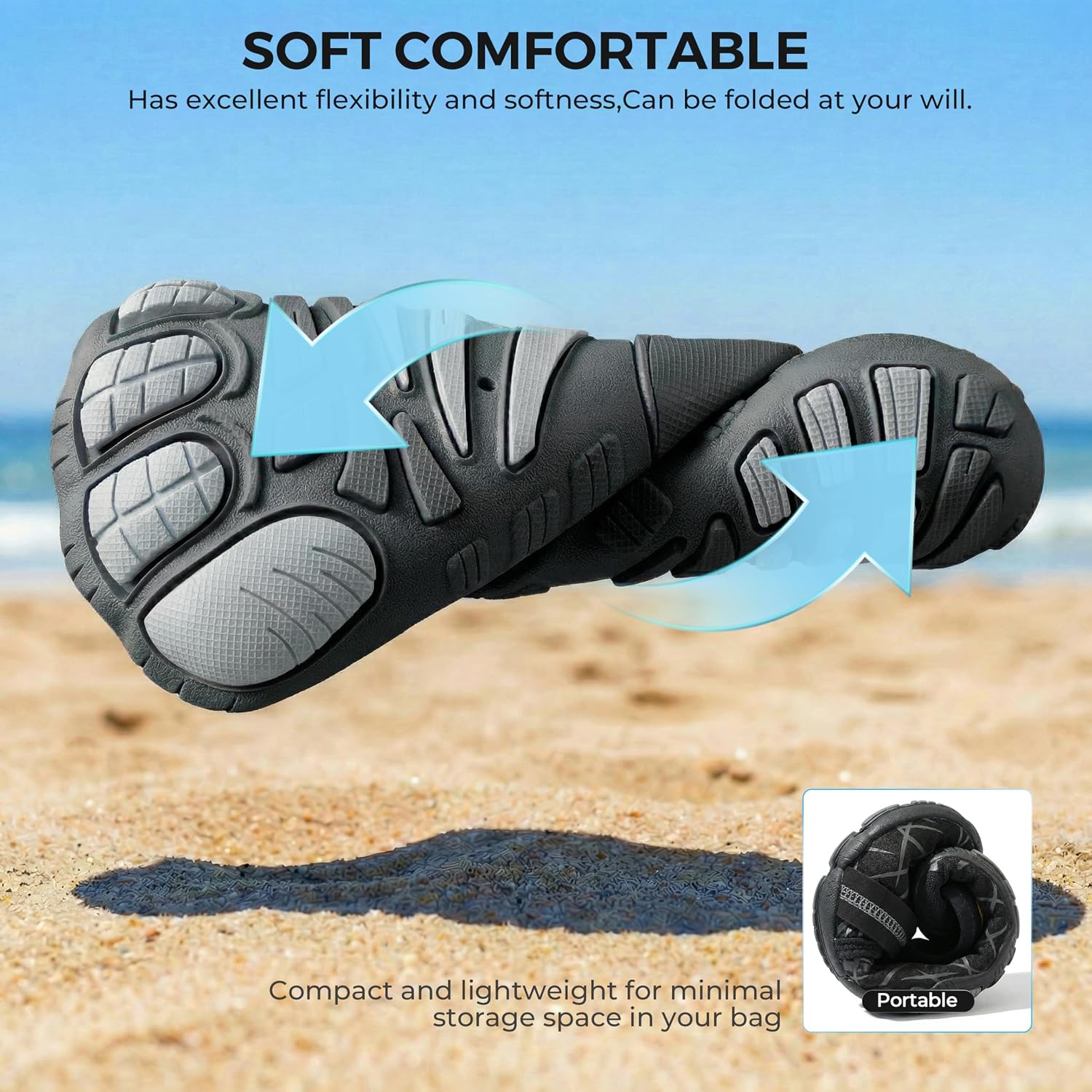 Detalle 2 de SEEKWAY Kids barefoot water shoes