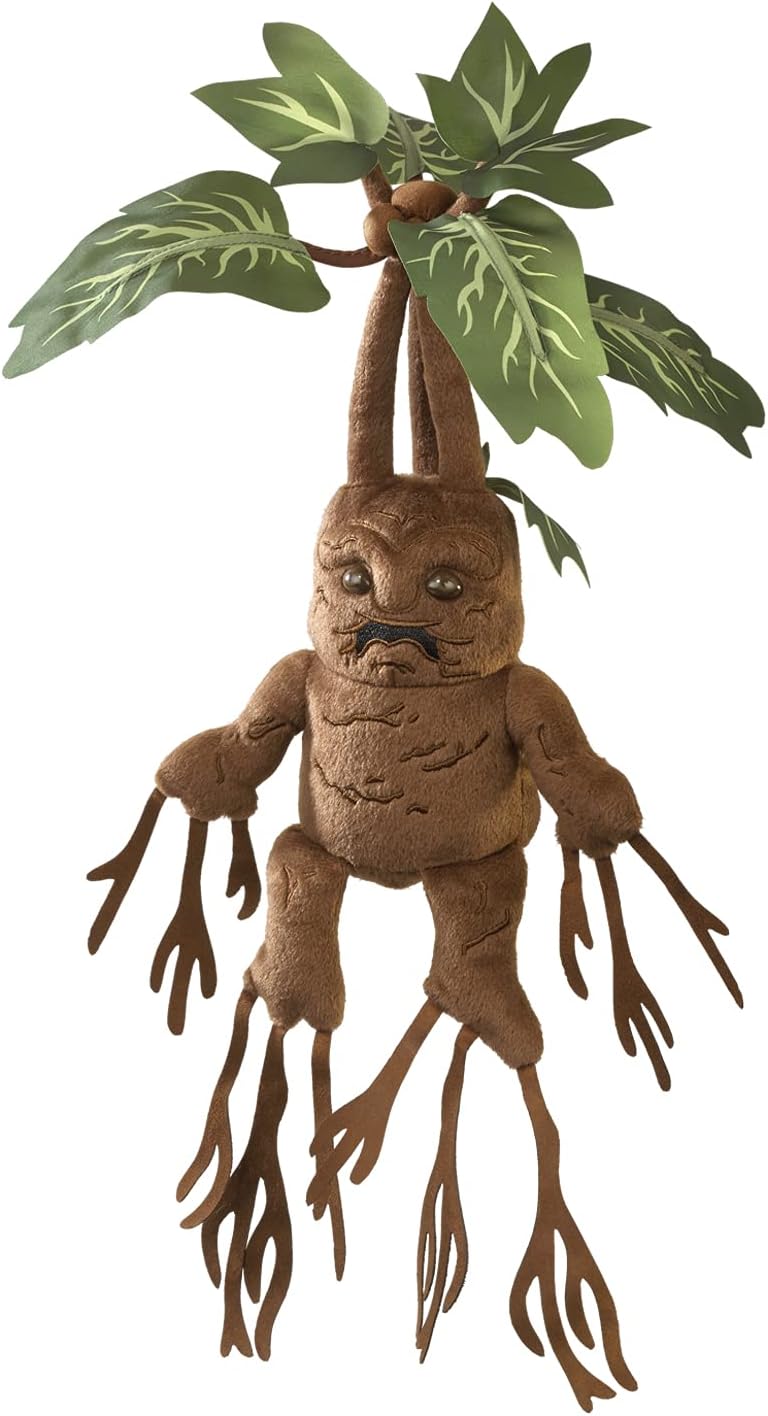 Thumbnail 5 de The Noble Collection Mandrake Interactive Plush – Mandragore interactive officielle Harry Potter (14 pouces/35 cm)