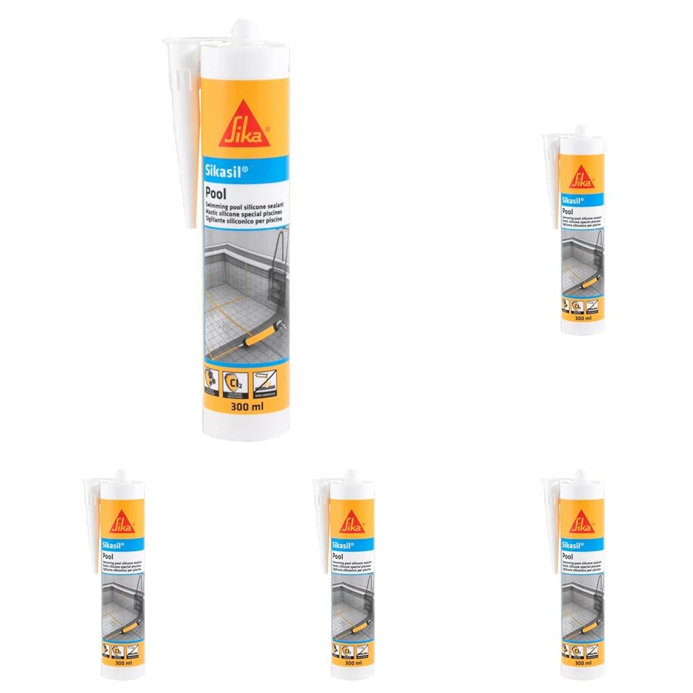 Thumbnail 6 de Sikasil Pool di SIKA – Silicone per piscine e zone umide, Bianco, 300 ml