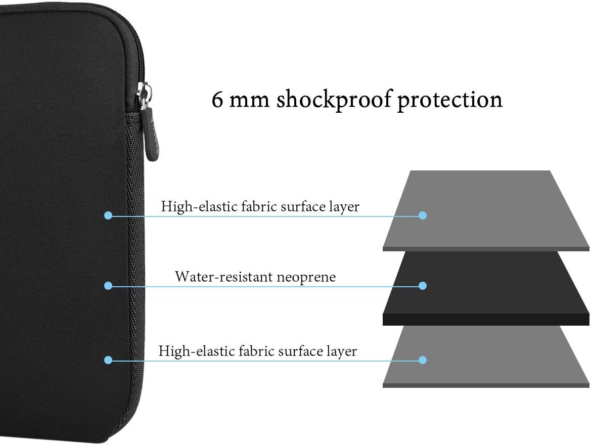 Detalle de Aucase Laptop Case Sleeve 15.6-inch neoprene sleeve