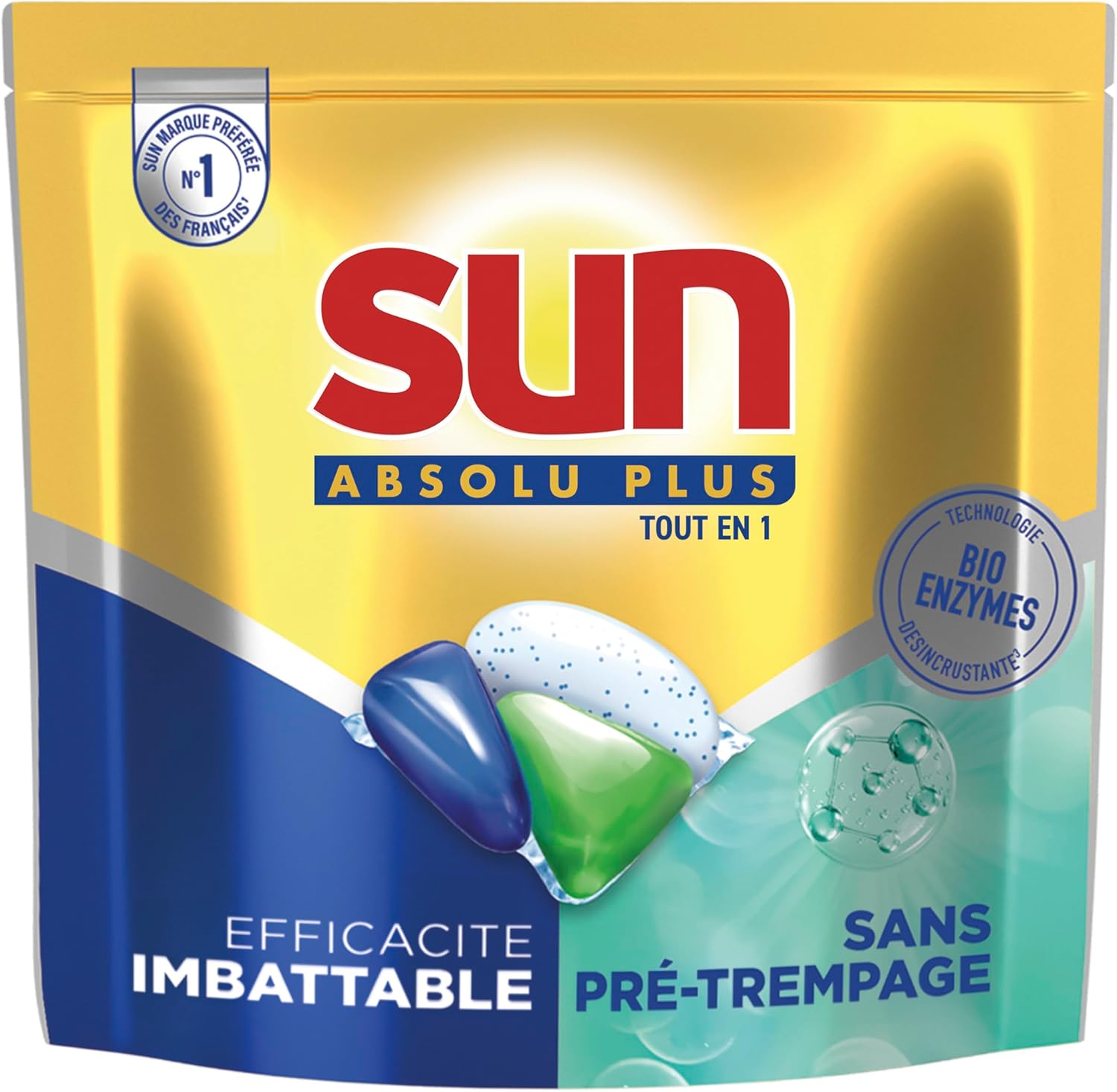 Thumbnail 1 de SUN Absolu Plus Pastilles Tout-en-1 Bio-Enzymes 26