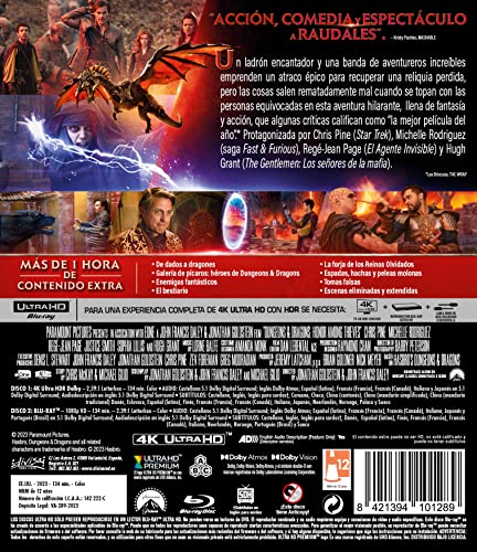Thumbnail 1 de Dungeons & Dragons: Honor Entre Ladrones (4K UHD + Blu-ray) — Divisa Films