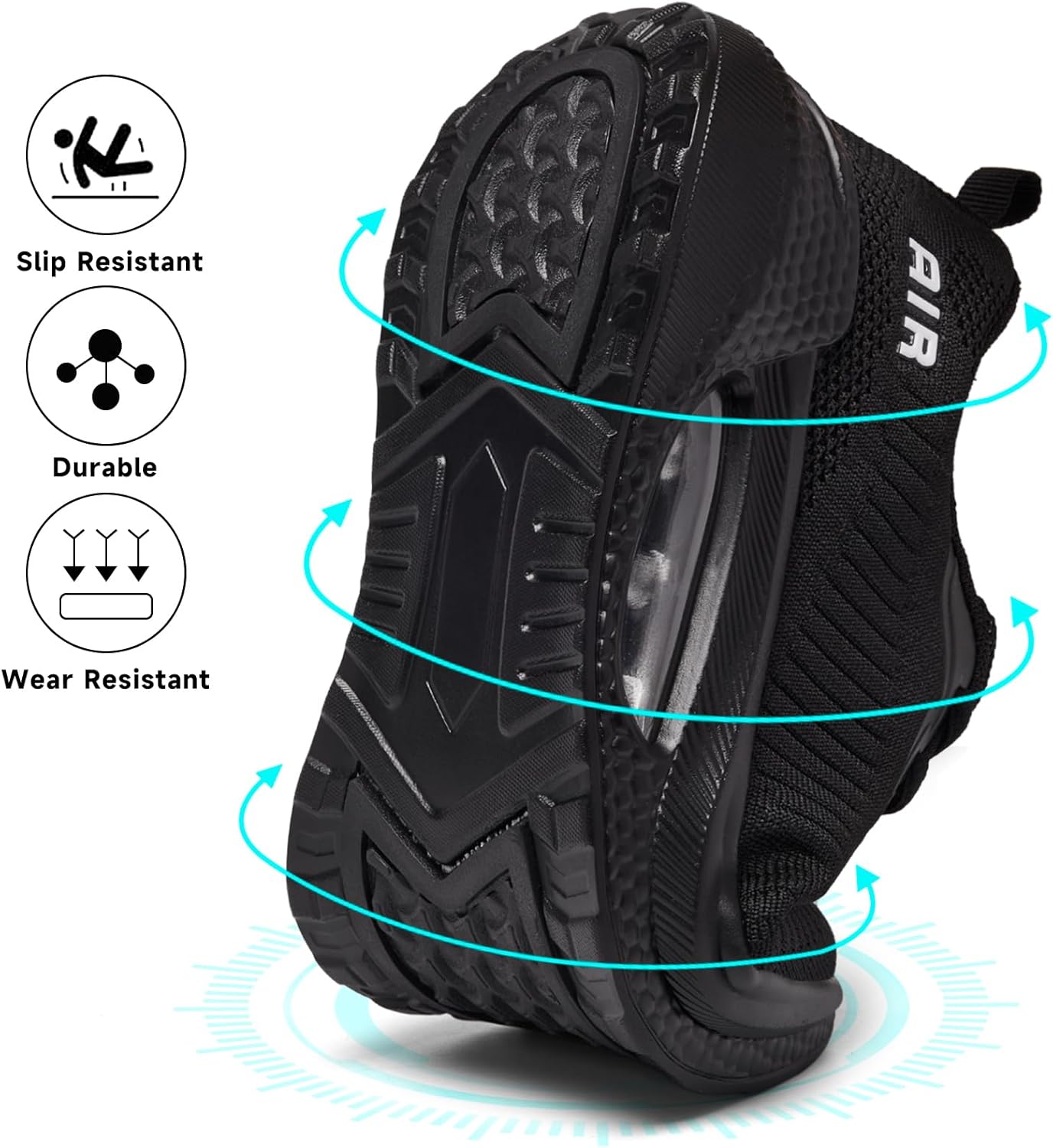 Thumbnail 3 de Zcbstl Women's Orthopedic Trainers with Arch Support – Air Cushion Memory Foam Lightweight Running Shoes