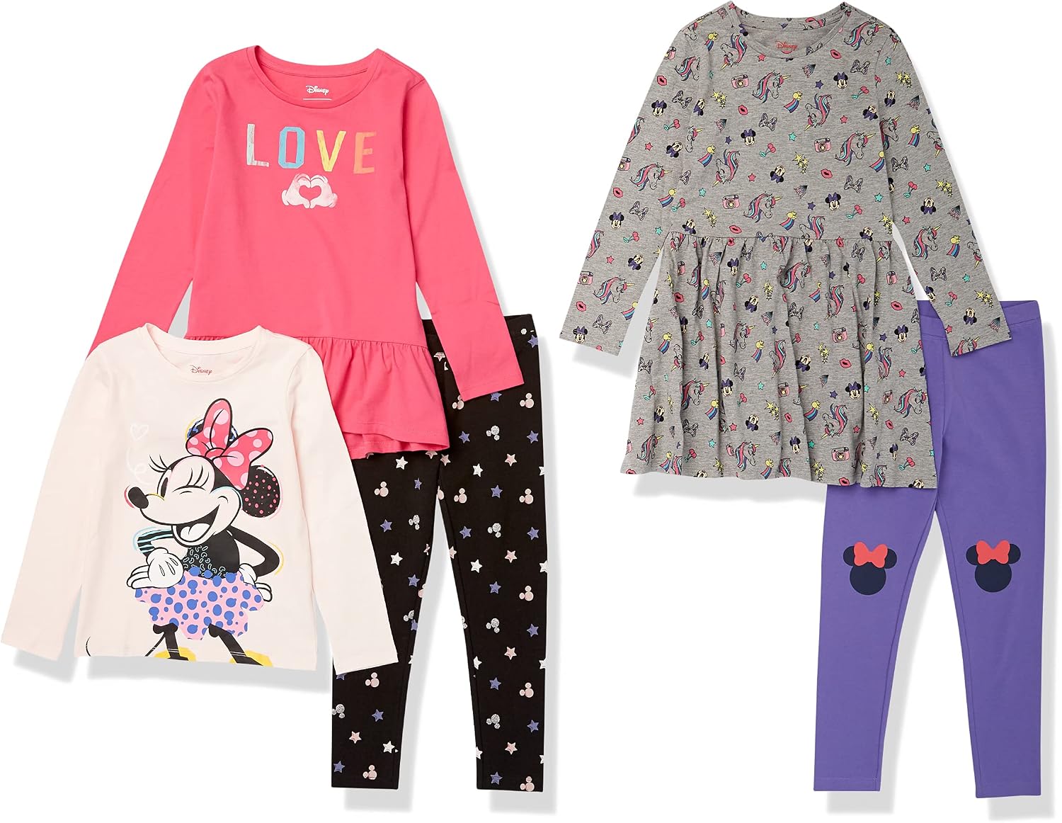 Thumbnail 6 de Amazon Essentials Disney | Marvel | Star Wars | Frozen Princess girls and toddlers mix-and-match outfit sets (multipack)