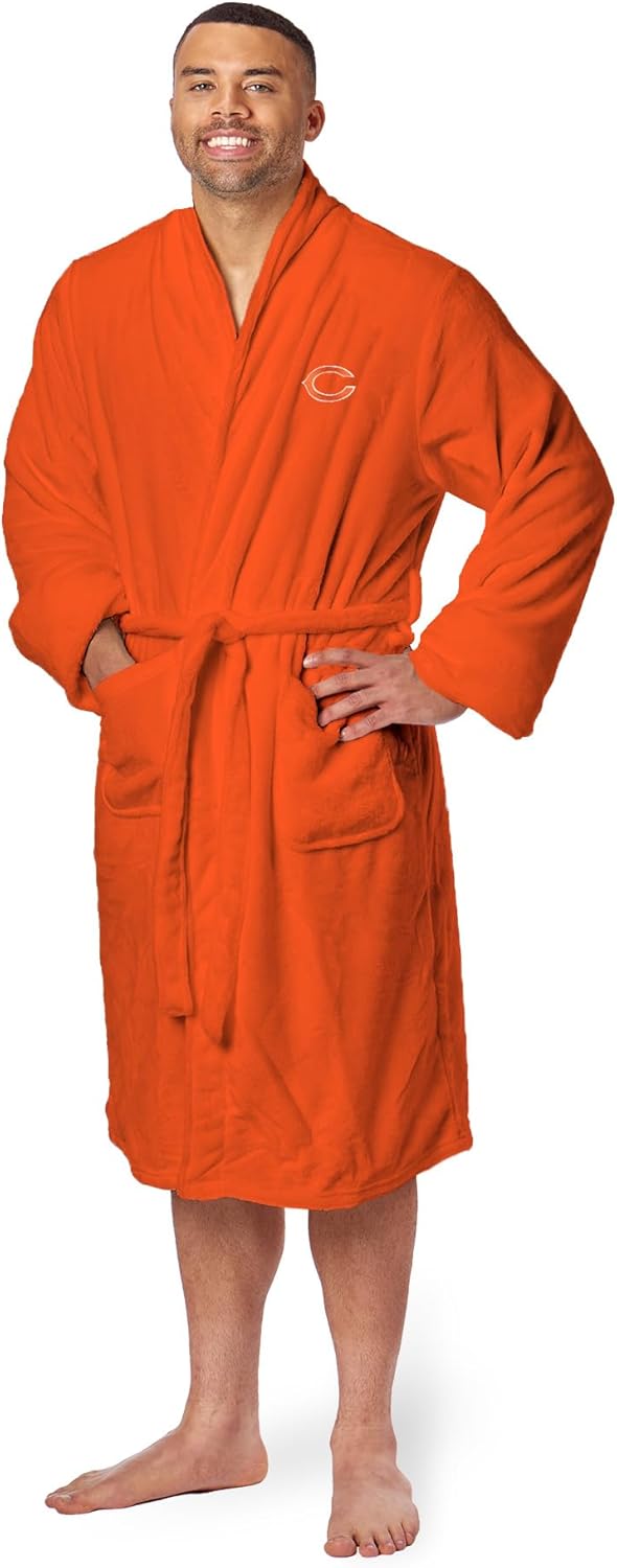 Thumbnail 5 de Northwest NFL Philadelphia Eagles Retro Adult Unisex Silk Touch Bathrobe (Large/X-Large) - Green