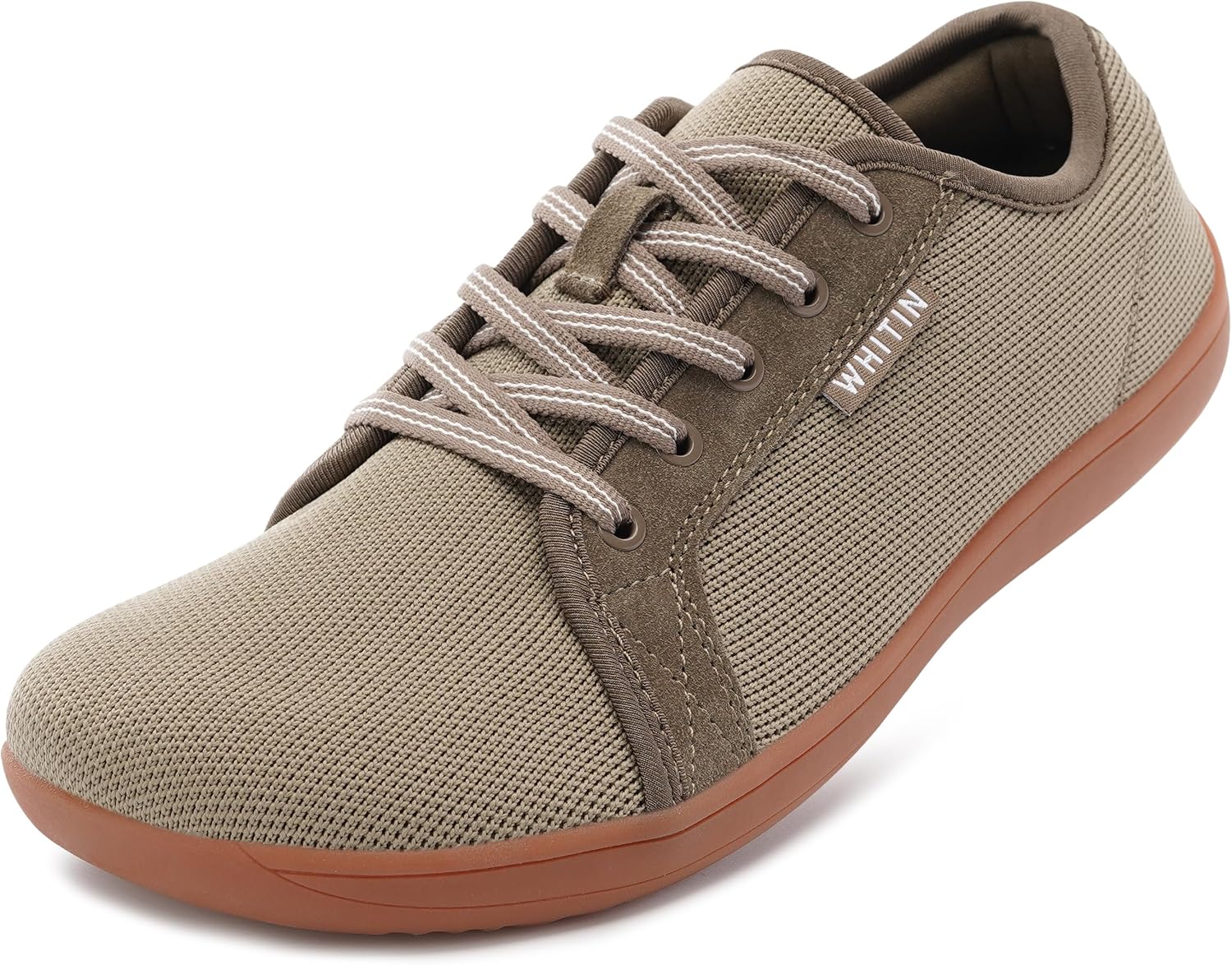 Detalle de WHITIN Men's Wide Minimalist Barefoot Sneakers with Zero Drop Sole