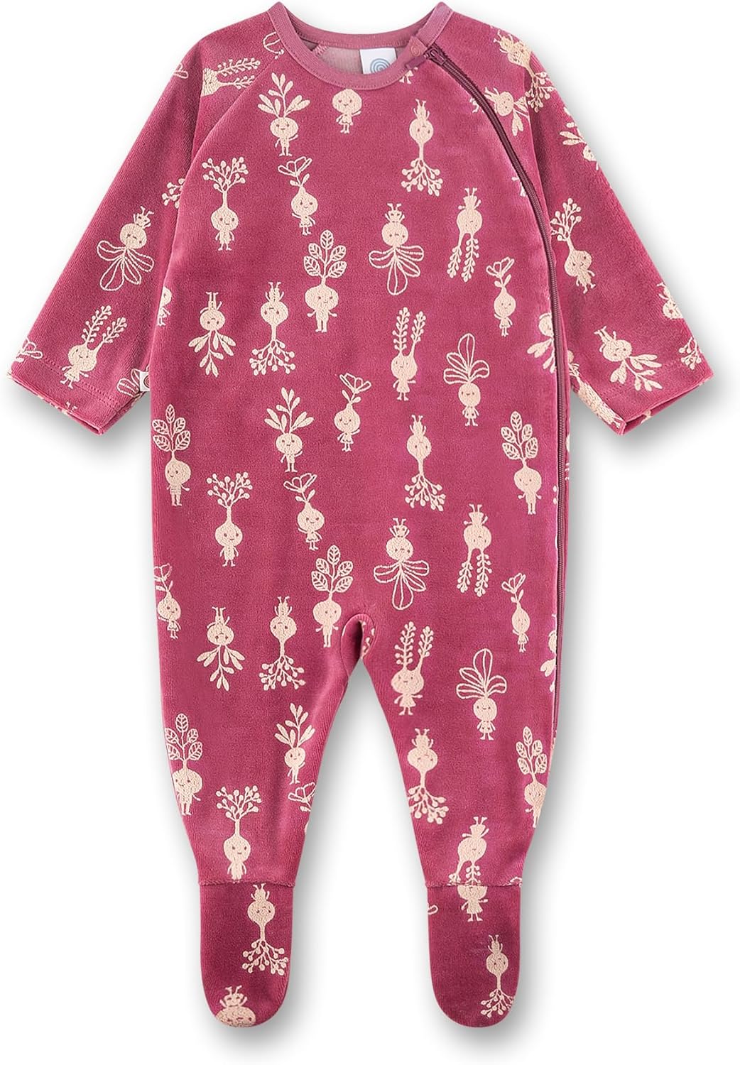 Detalle de Sanetta Baby Mädchen Schlafanzug Strampler rosa