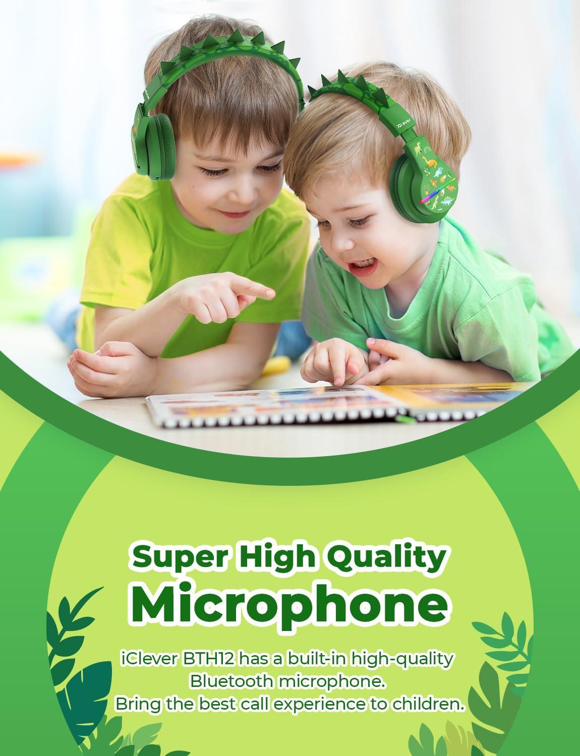 Thumbnail 6 de iClever BTH12 Kids Bluetooth Headphones 85H