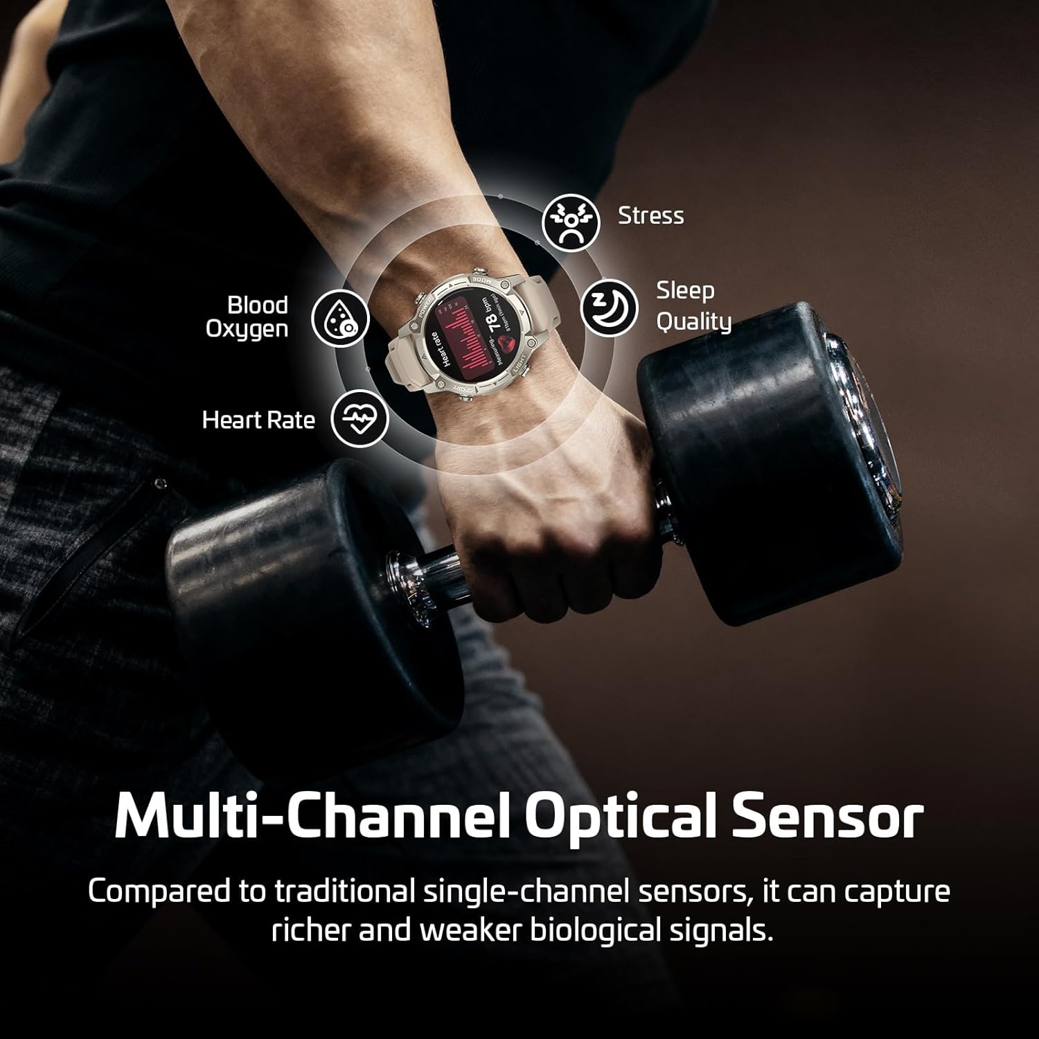 Thumbnail 6 de 178+ GPS Smart Watch 1.43" AMOLED, 21‑Day Battery