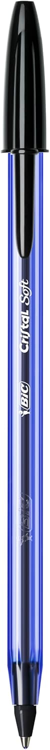 Thumbnail 4 de Penna a sfera BIC Cristal Soft Nere con punta media 1,2 mm – confezione da 50