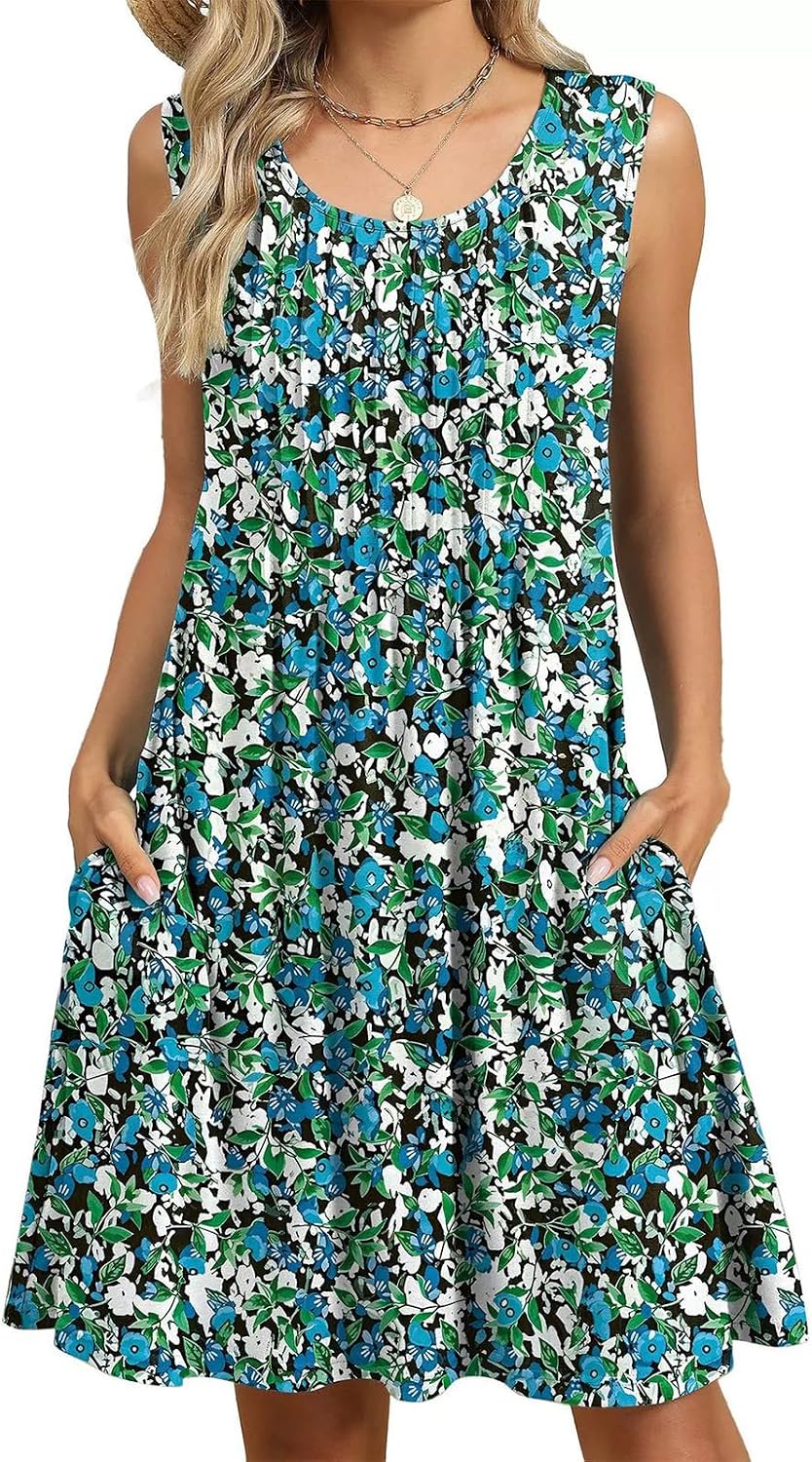 Detalle de PICKLION Women's Summer Boho Dress midi