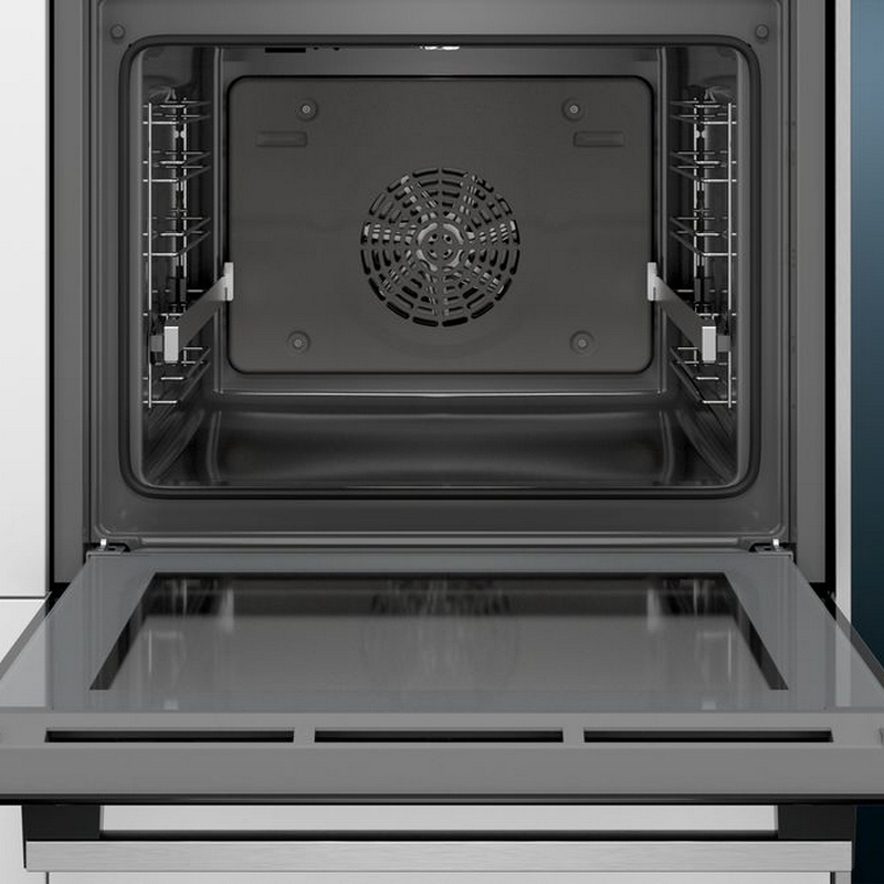 Thumbnail 3 de Siemens HB537A0S0: Horno Multifunción 60 cm en cristal negro, precalentamiento rápido y 3D Cooking