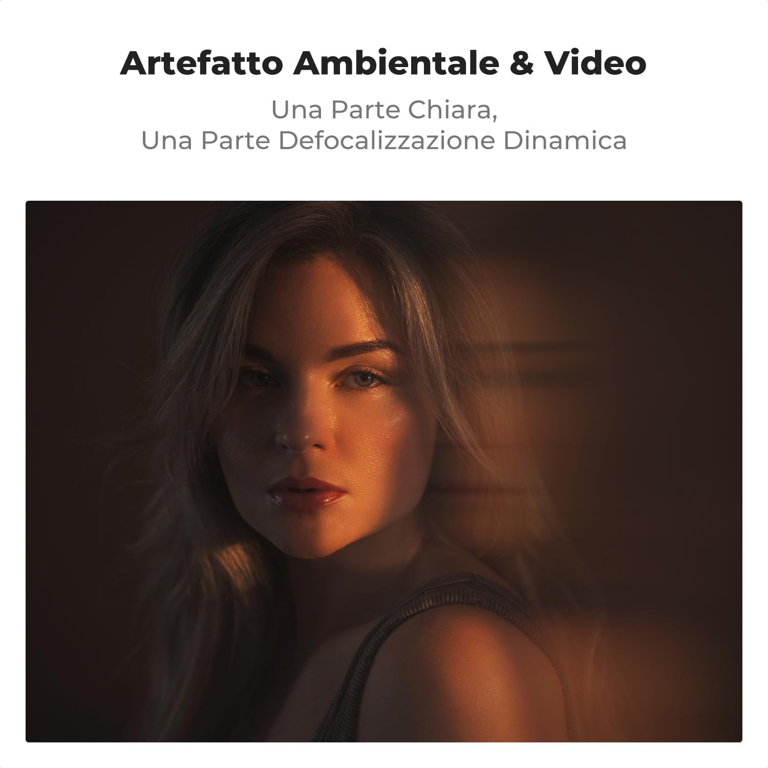 Thumbnail 1 de K&F CONCEPT Nano-Bacis 100 mm Filtro manuale a prisma lineare (effetti in vetro ottico K9) con 3 panni di pulizia