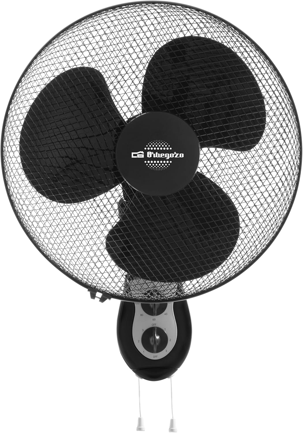 Detalle 2 de Orbegozo WF 0141: Ventilador de pared de 40 W con 3 velocidades, temporizador y oscilación