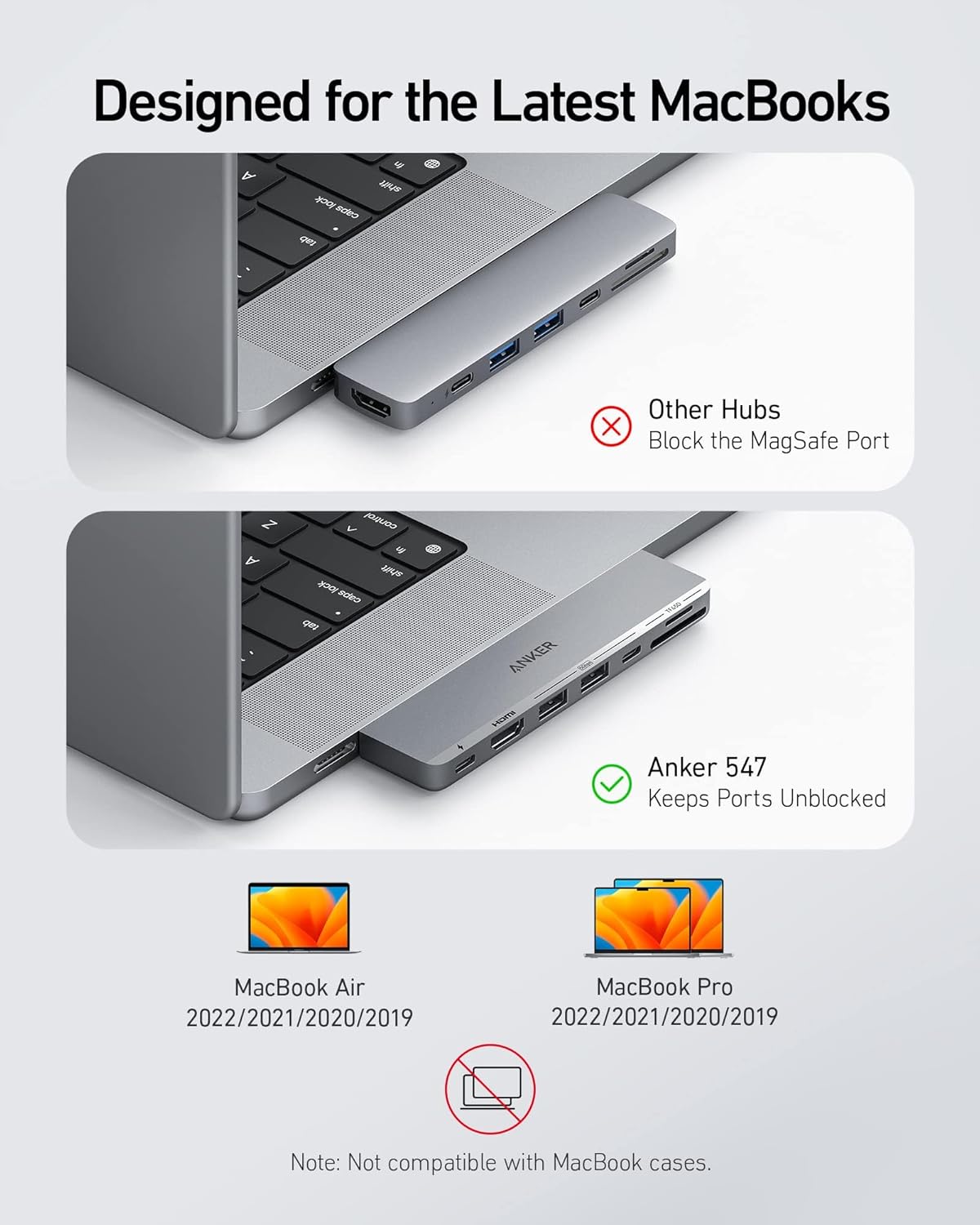 Thumbnail 4 de Anker 547 USB-C Hub para MacBook 💻 7 en 2