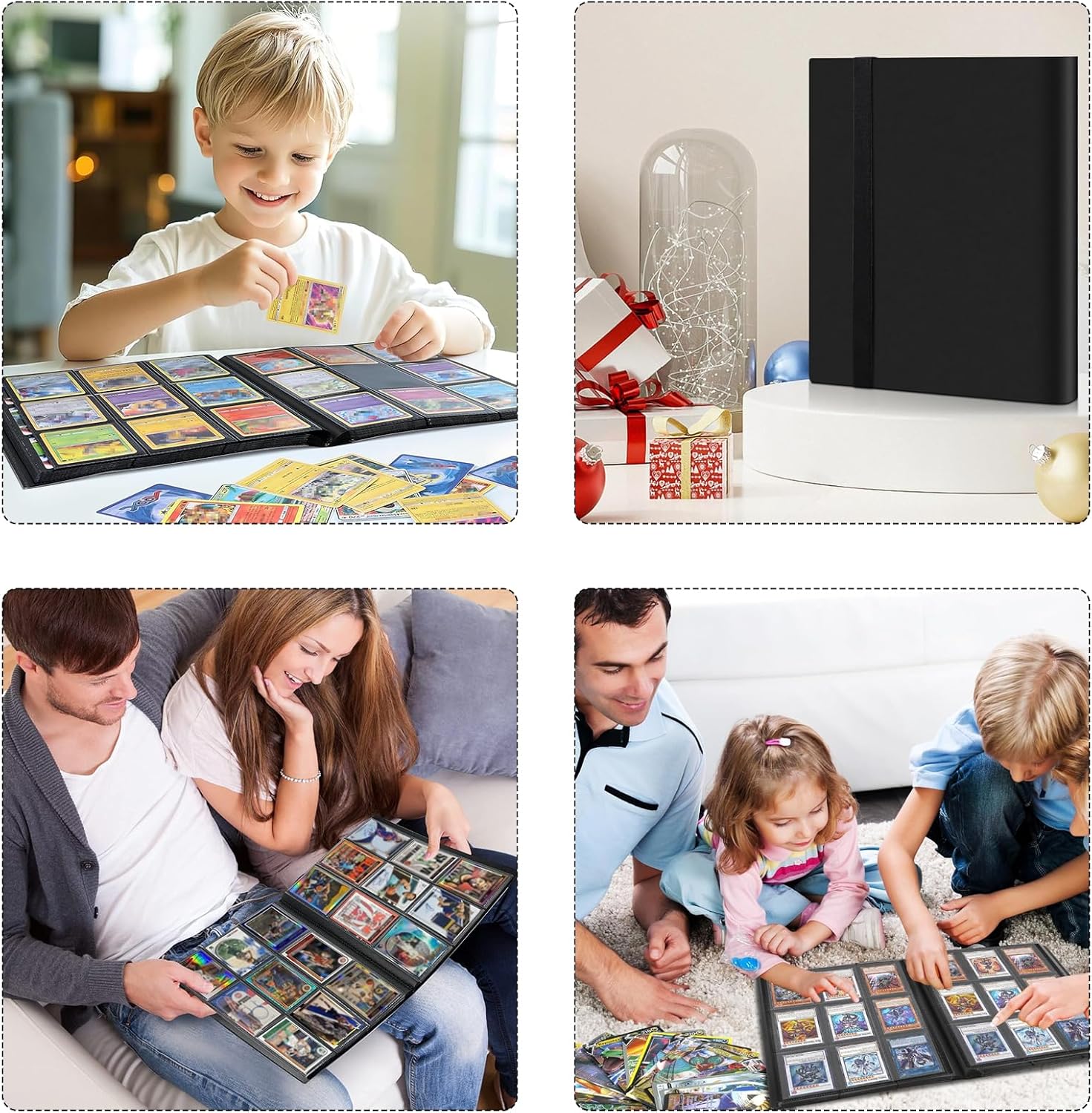 Thumbnail 5 de AMSGANK Trading Card Binder, 540-card capacity