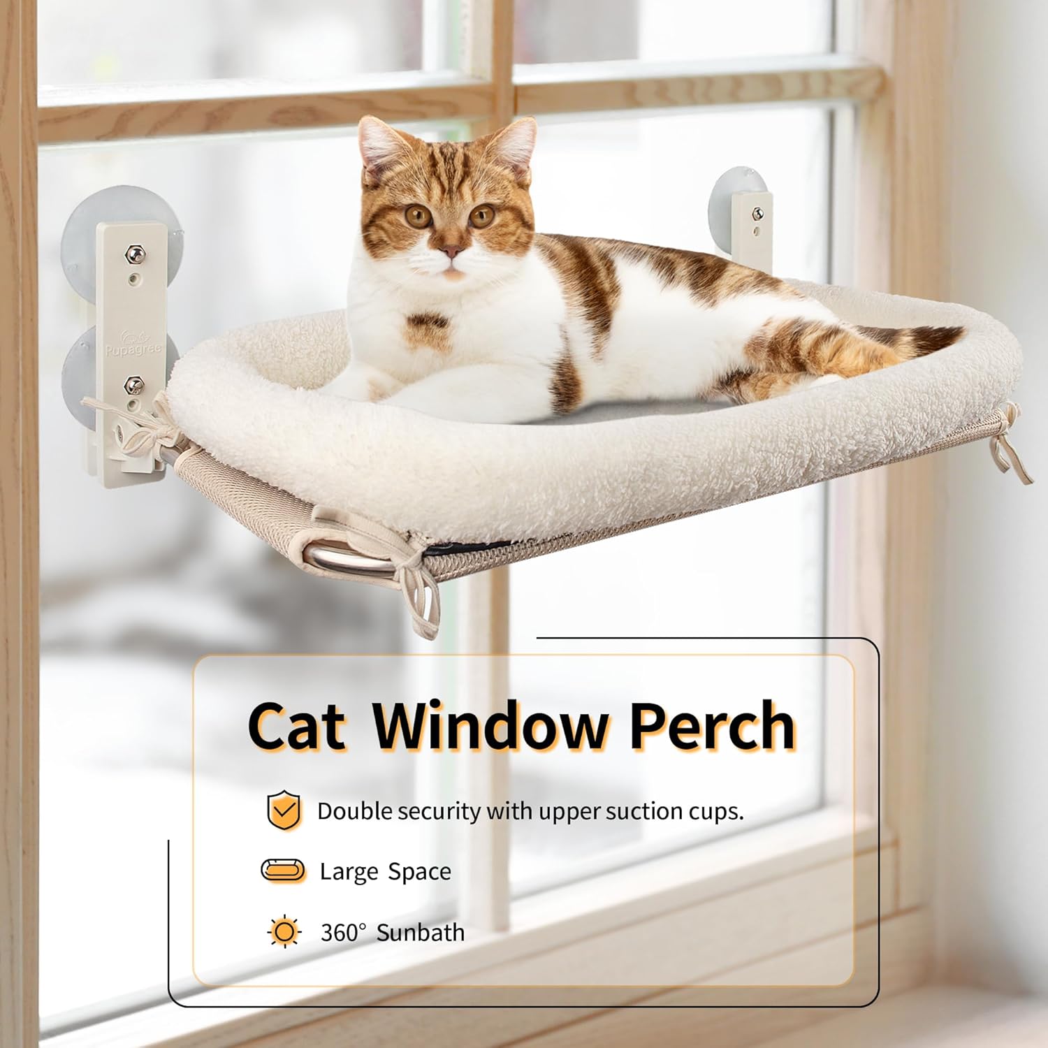 Thumbnail 6 de PEFUNY Cordless Folding Cat Window Perch