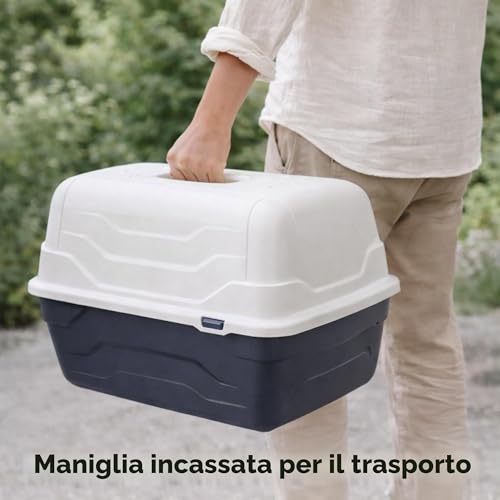 Thumbnail 7 de Toilette per gatto Aimé Queen 905063: stile sobrio, funzionalità e odori controllati