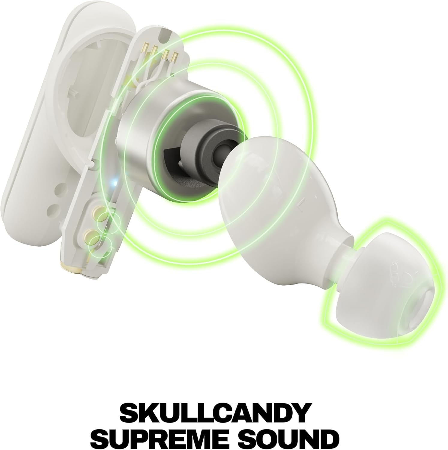 Detalle 2 de Skullcandy Smokin' Buds Wireless In-Ear – mit Mikro, bis zu 20 Std. Akkulaufzeit und Bluetooth