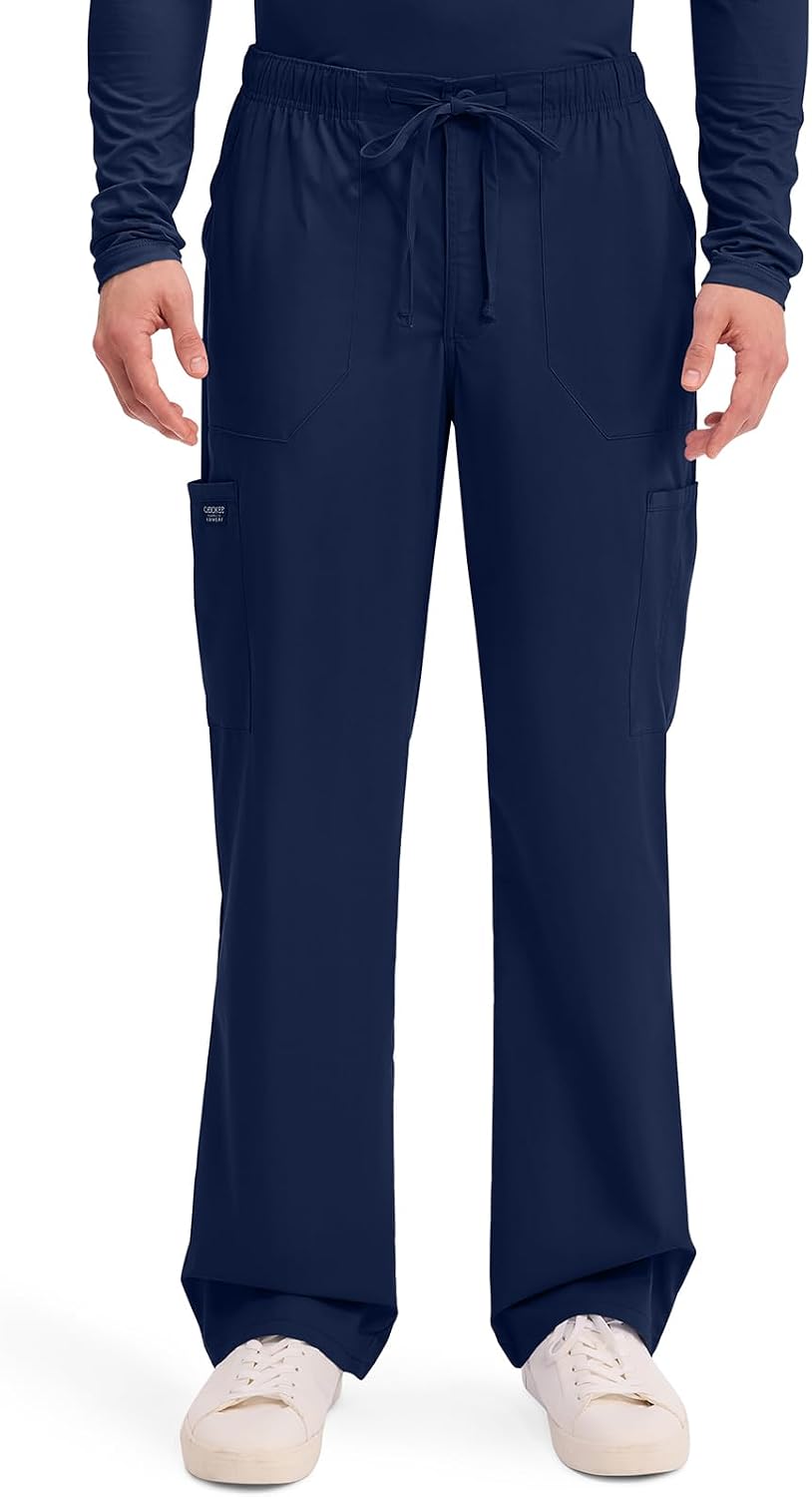 Detalle de Cherokee Men's Scrub Pants with 5 Pockets