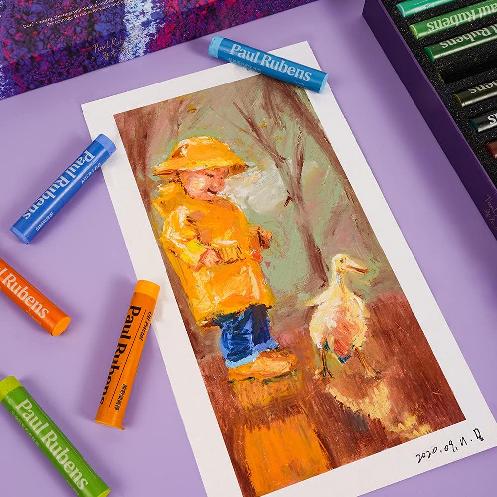 Thumbnail 6 de Paul Rubens Oil Pastels Set (48 Colours) Soft, Non-Toxic Pastels for Sketching, Blending & Decorative Painting